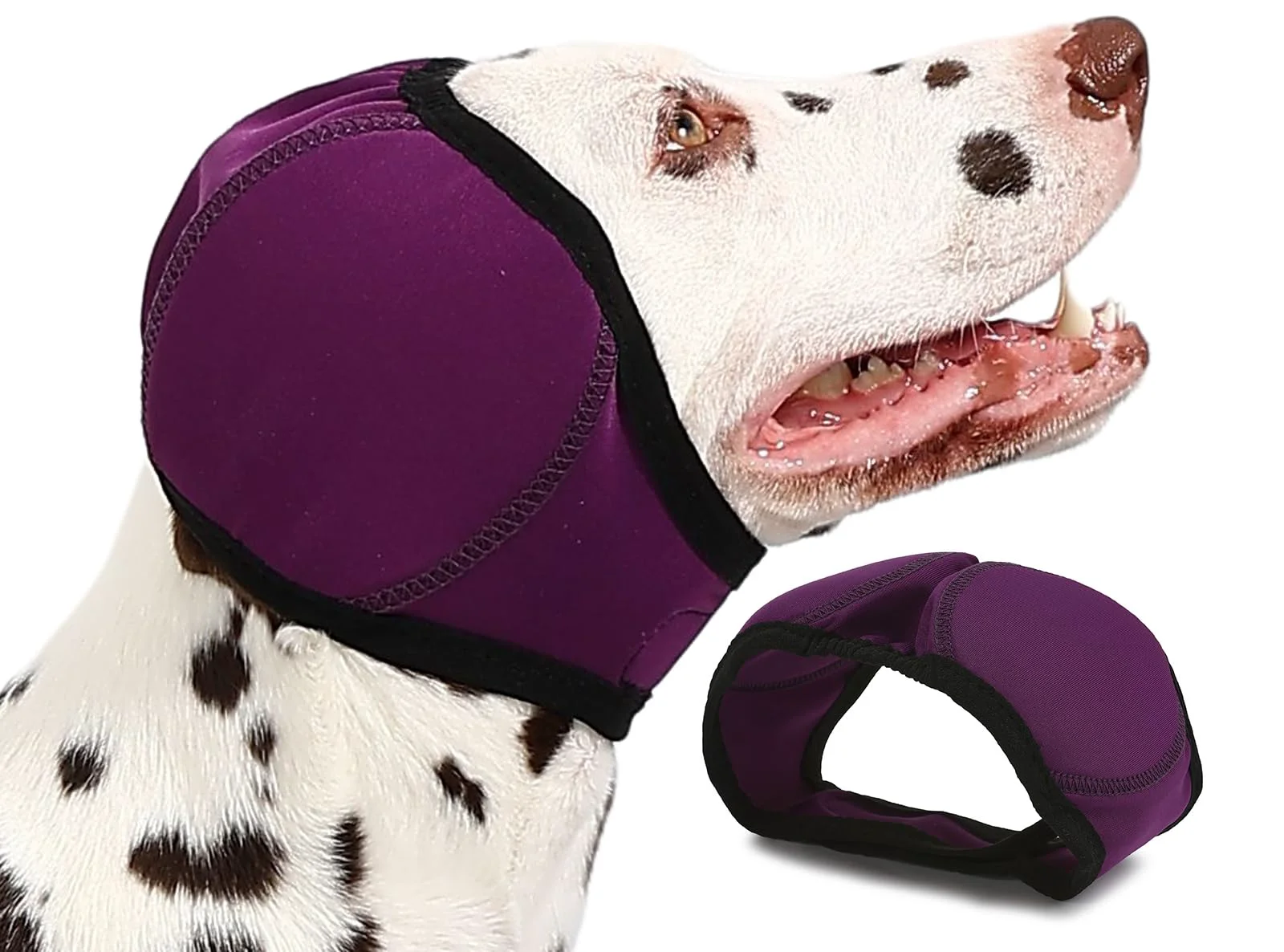 High-Quality AOOLMOL Dog Ear Muffs Wrap Noise Protection Waterproof Hematoma Support Calming Hoodie for Grooming Reusable