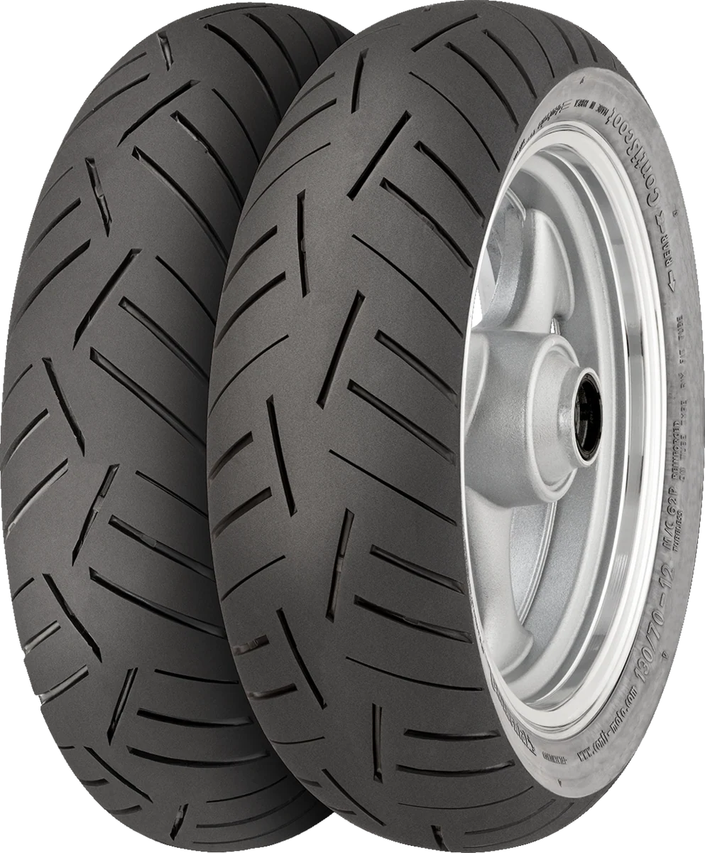 Clean CONTINENTAL Tire – ContiScoot – Front Rear – 120 70-15 – 56S 02201290000 Refined
