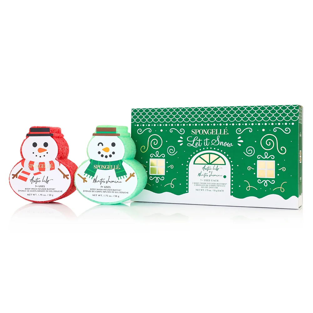 Consistent Let It Snow Set de regalo navideño de muñeco de nieve Enhanced