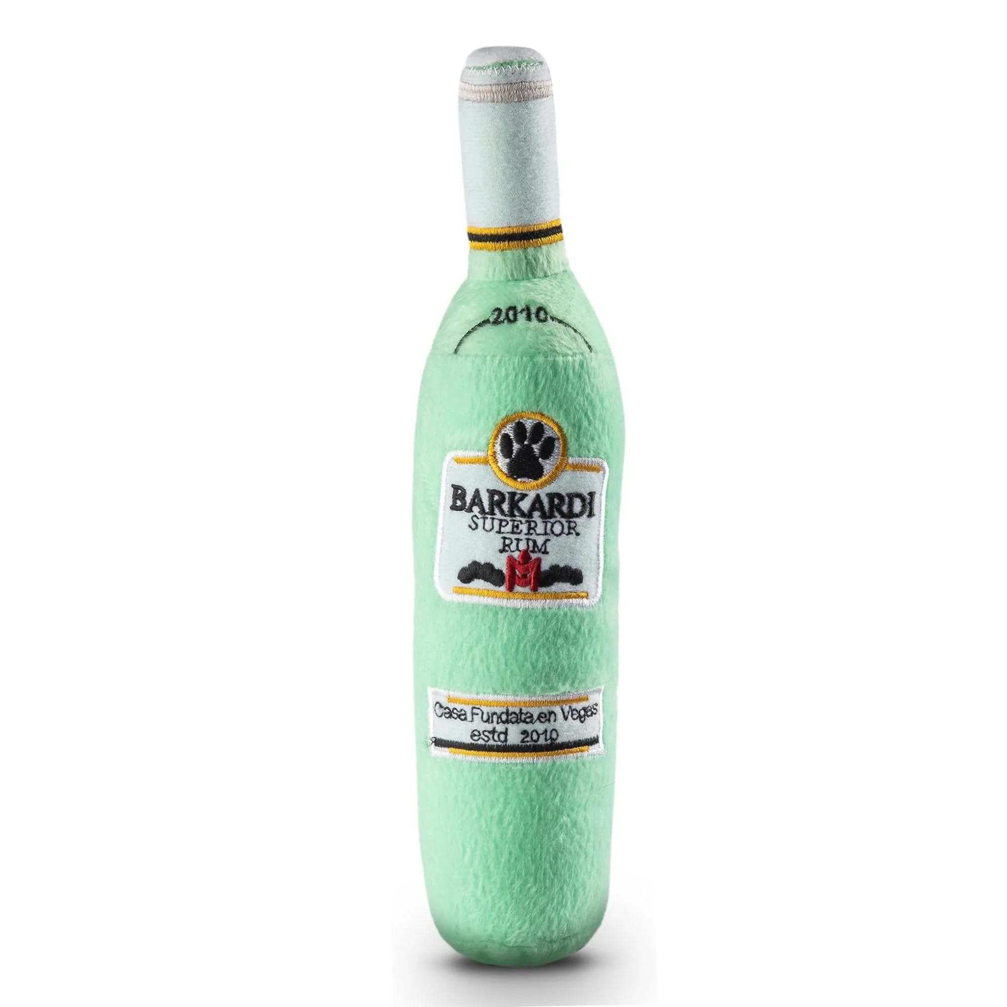 Reliable Dog Diggin Designs Libation Station Collection Unique Squeaky Parody Plush Dog Toys – Shaken Not Stirred Official