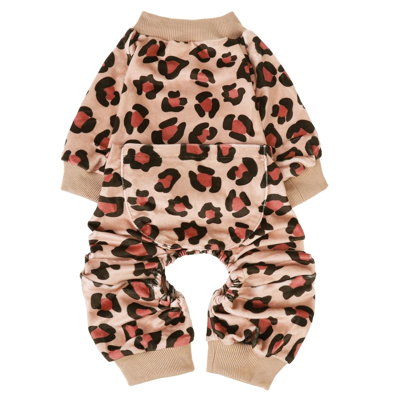User-Friendly PUPTECK Soft Fleece Dog Pajamas for Small Medium Dogs Cozy Jumpsuit Puppy Sweaters Reliable