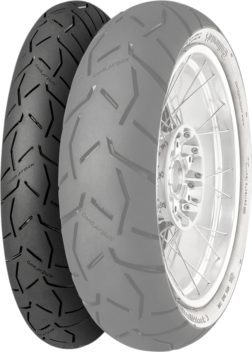 Unique CONTINENTAL Tire – ContiTrailAttack 3 – Rear – 130 80R17 – 65H 02445380000 Casual