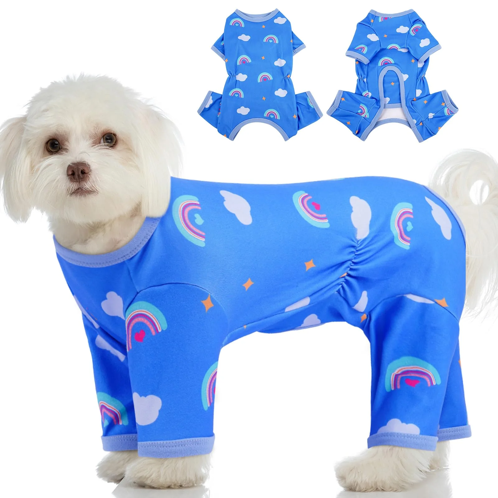 Trendy MIGOHI XS Dog Onesie PJs – Warm Breathable Sleeved Jammies for Small Dogs Modern