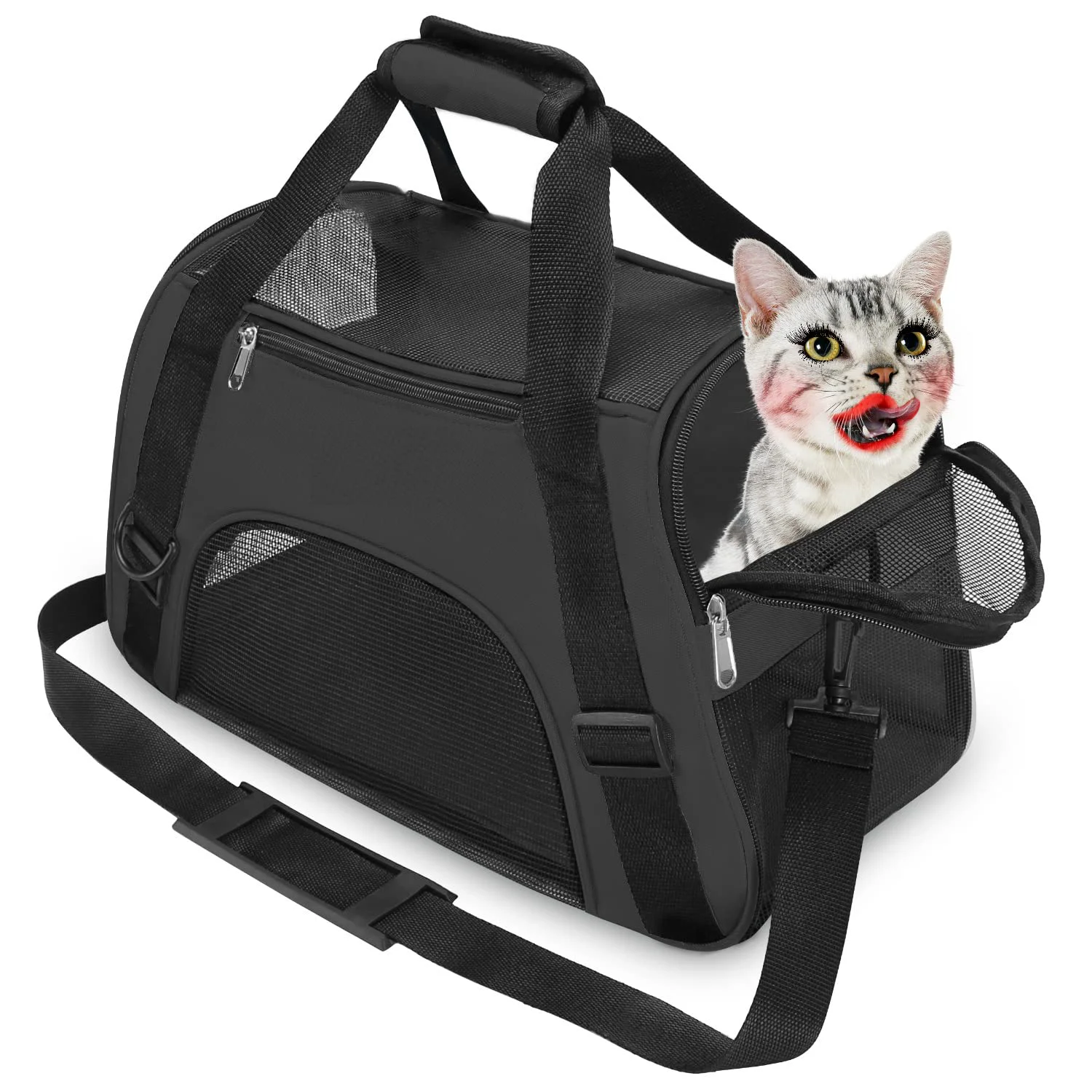Efficient YLONG Cat Carrier – Airline Soft-Sided Pet Carrier for Cats Dogs and Puppies Carefully Designed