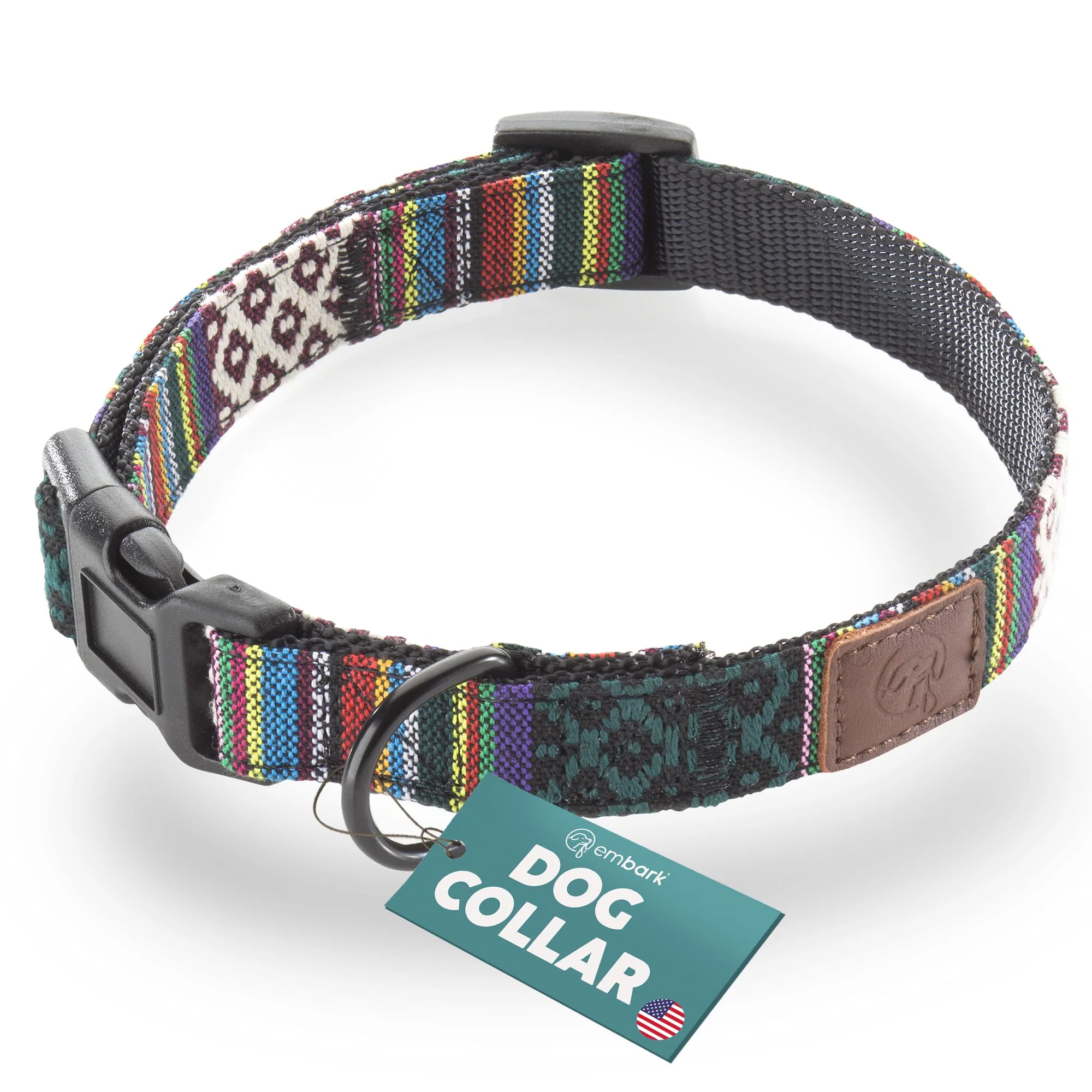 Responsible Embark Adventure Dog Collar – Durable Nylon Large-Breed Collar by Embark Pets Specialty