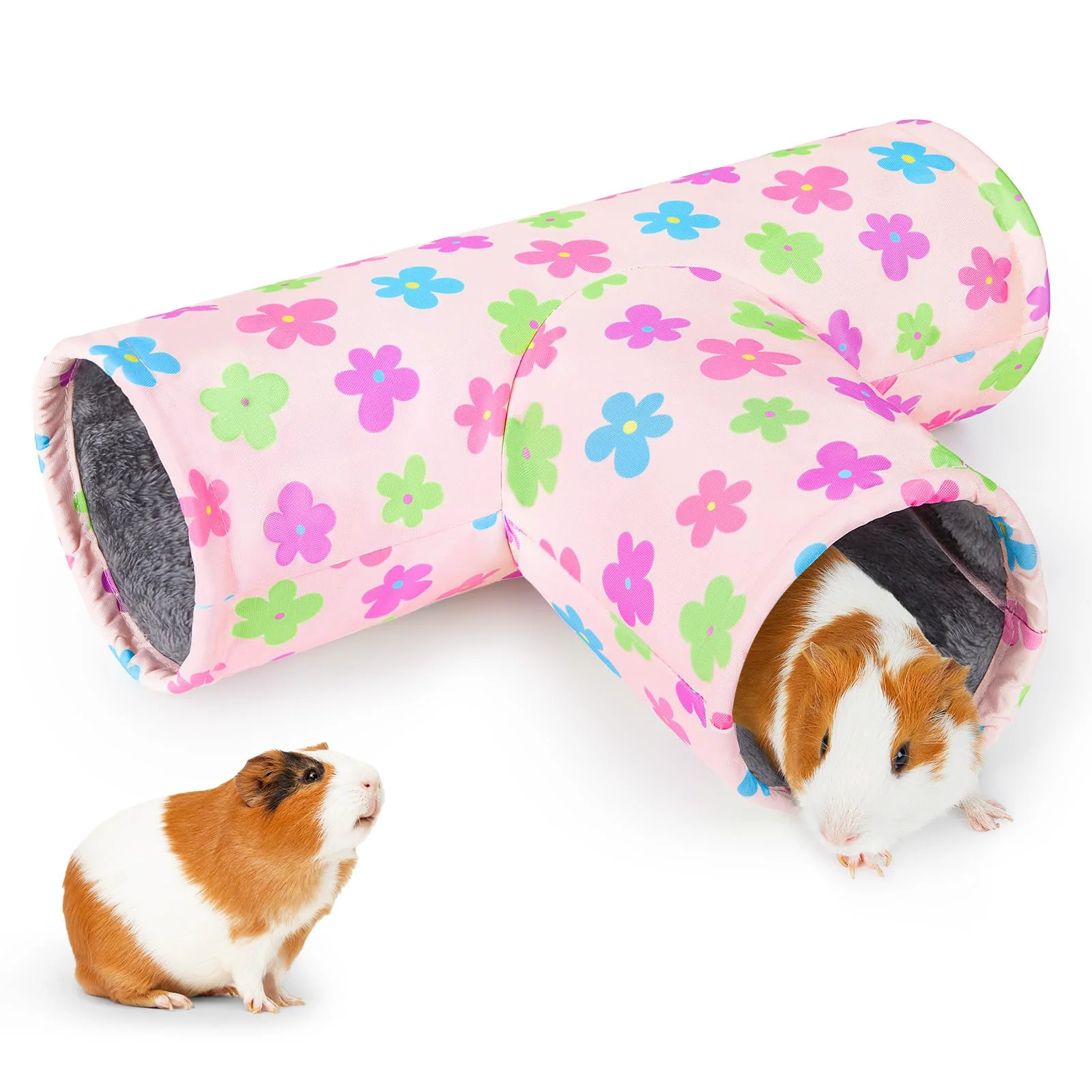 Innovative Glittme Guinea Pig Tunnel – Washable Hideout Portable Play Tunnel Recyclable