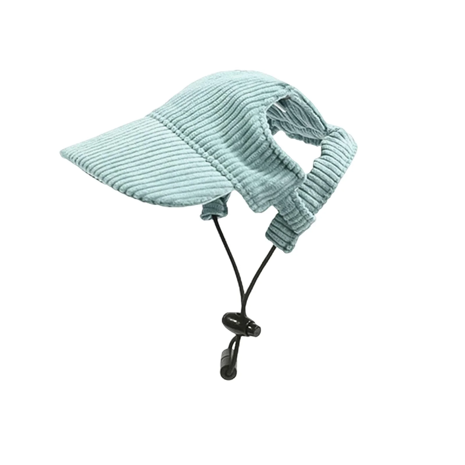 Soft Symphonyw Dog Baseball Cap Green XS – Adjustable Sun Hat with Ear Holes Exceptional