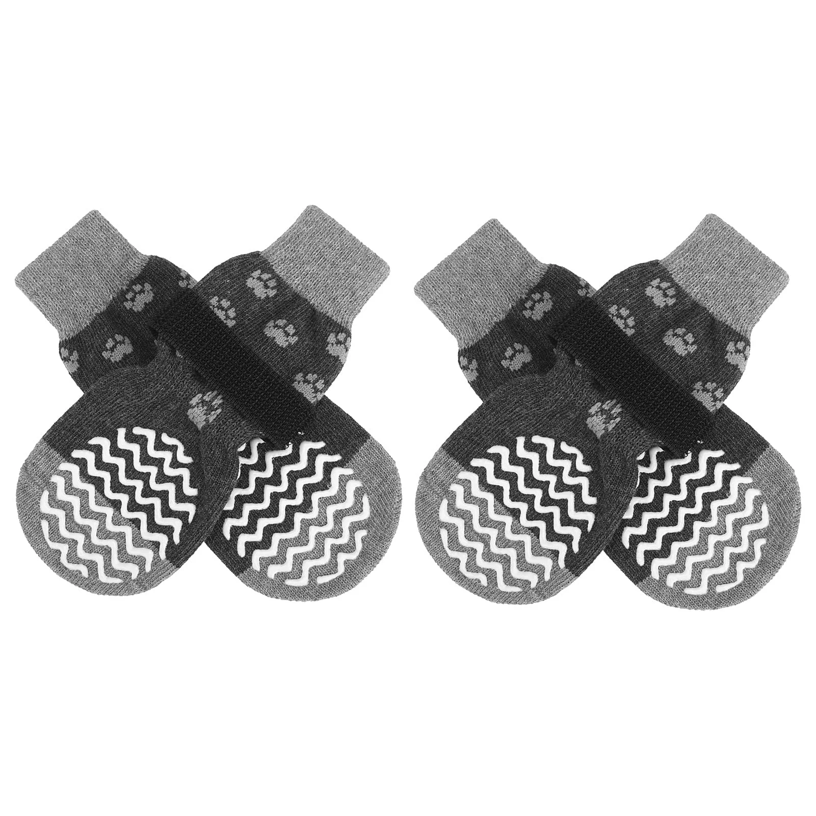 Carefully Designed EXPAWLORER Anti Slip Dog Socks – Traction Lick Prevention Paw Protection 5 Sizes Superior