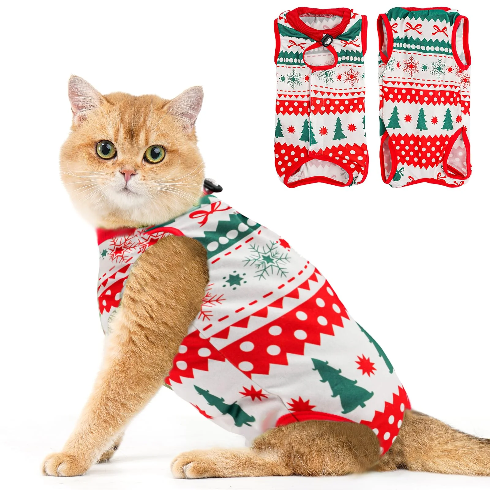Consistent Avont Cat Recovery Suit – Post-Surgery Kitten Onesie for Cats Spay Recovery High-Quality