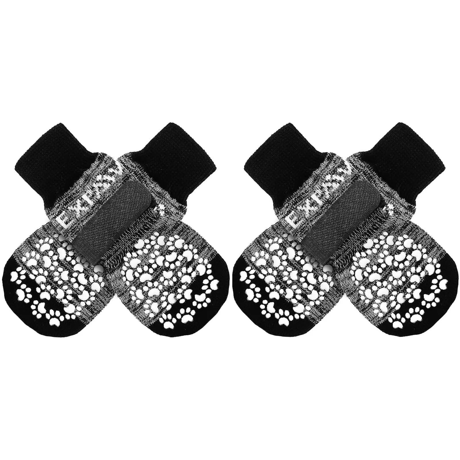 Versatile EXPAWLORER Anti Slip Dog Socks – Traction Paw Protection Licking Prevention High-Grade