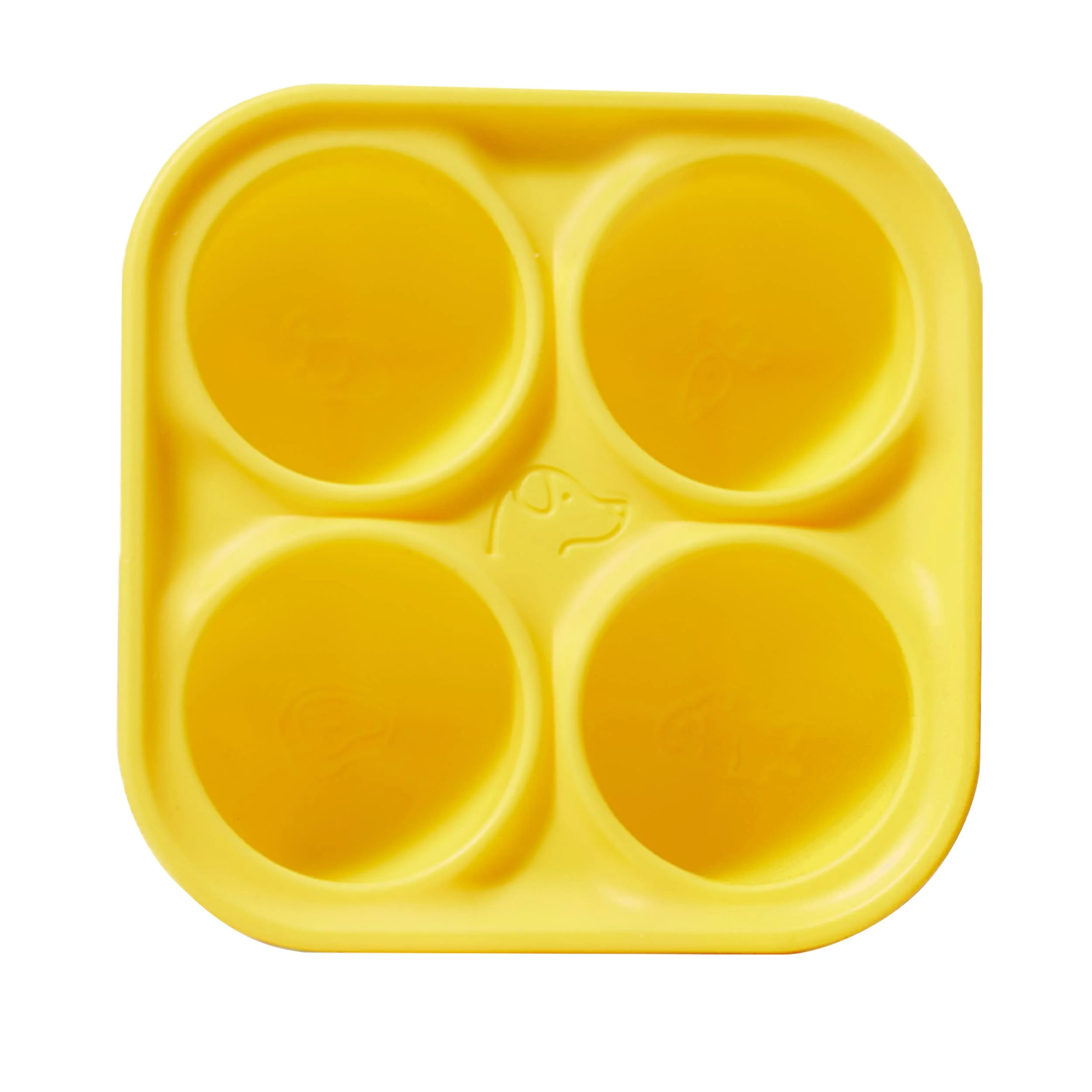 Innovative WOOF Pupsicle Treat Tray Mold – XL Silicone Dog Treat Tray for 75 Lb Dogs Reusable Dishwasher Safe High-Performance