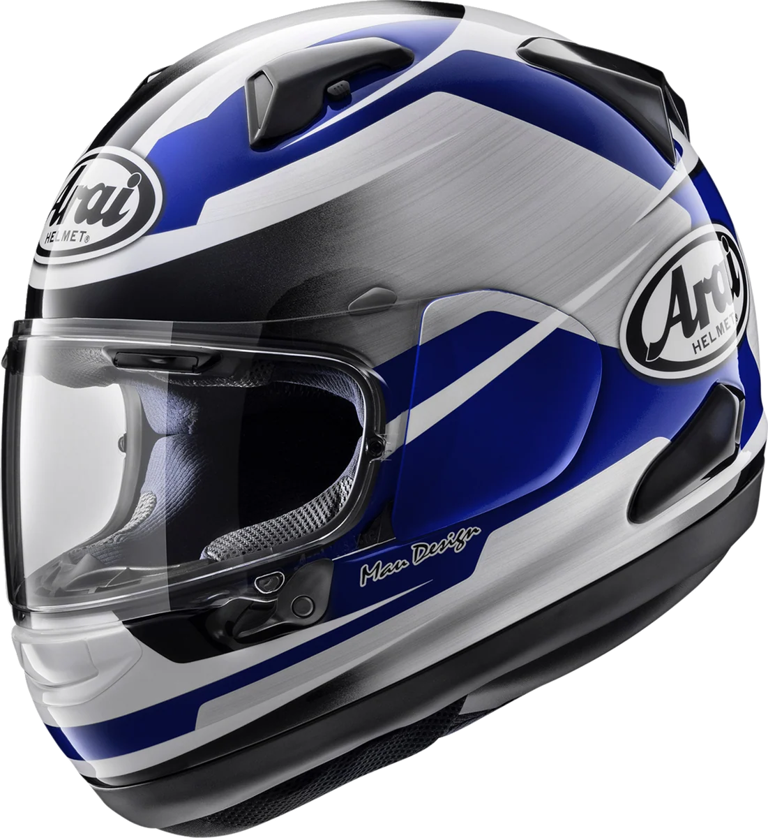 Classic ARAI HELMETS Quantum-X Helmet – Steel – Blue – Small 0101-18123 Exceptional