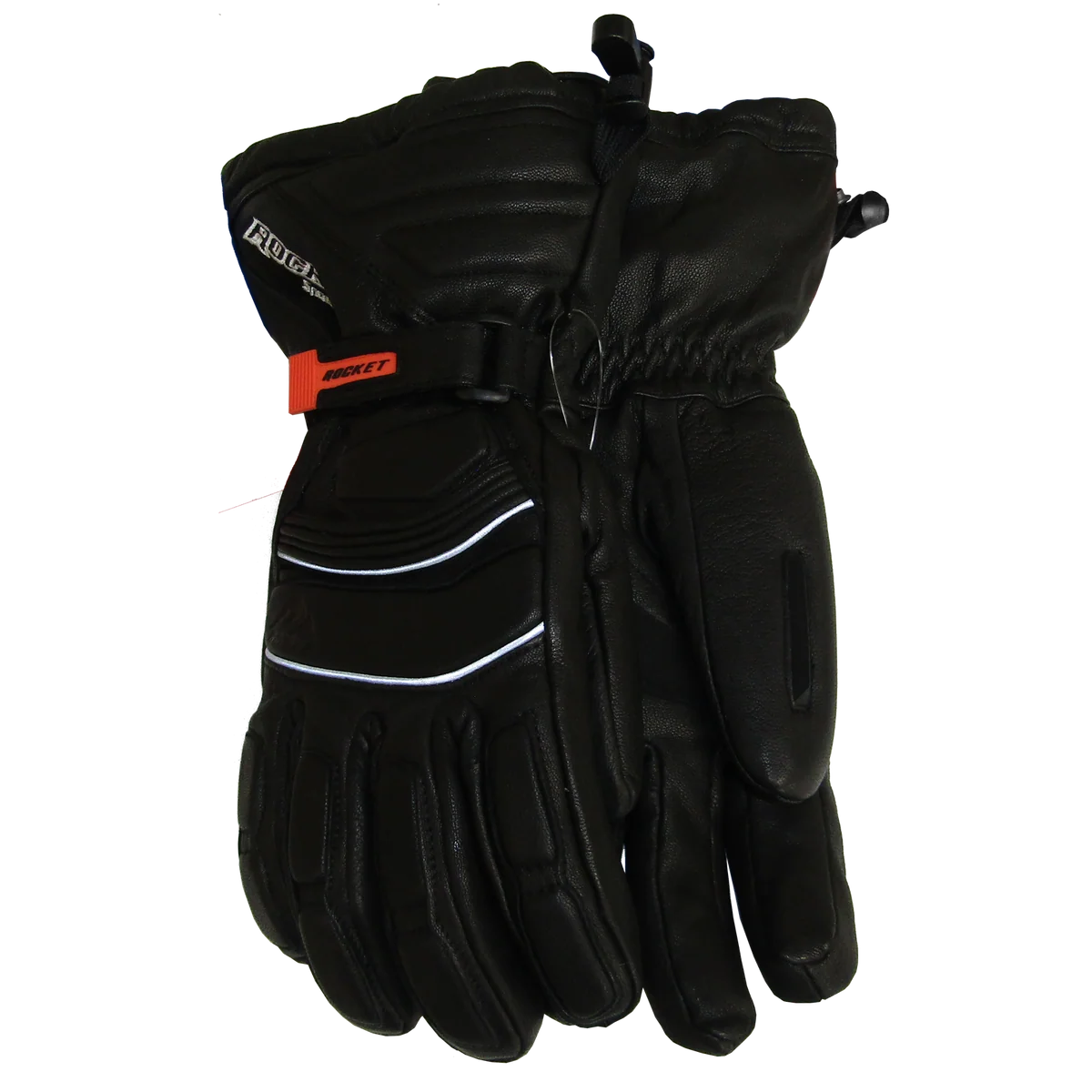 Genuine Joe Rocket – RS Extreme Leather Winter Gloves – Black – L Fine Crafted