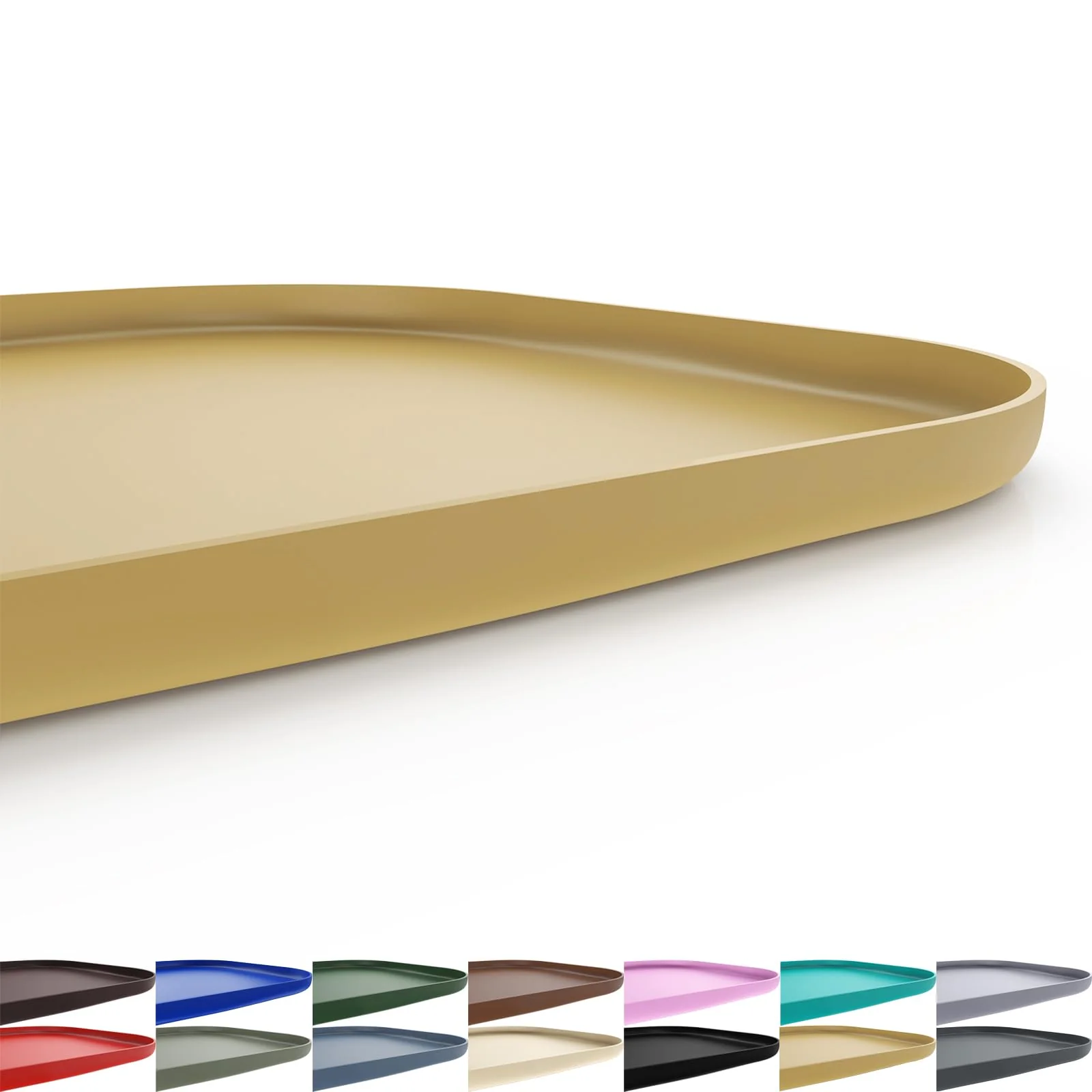 Responsible SMILOOL Silicone Pet Feeding Mat with Raised Edge – 22x14x0.8 in Beige Non-Slip Waterproof Fine