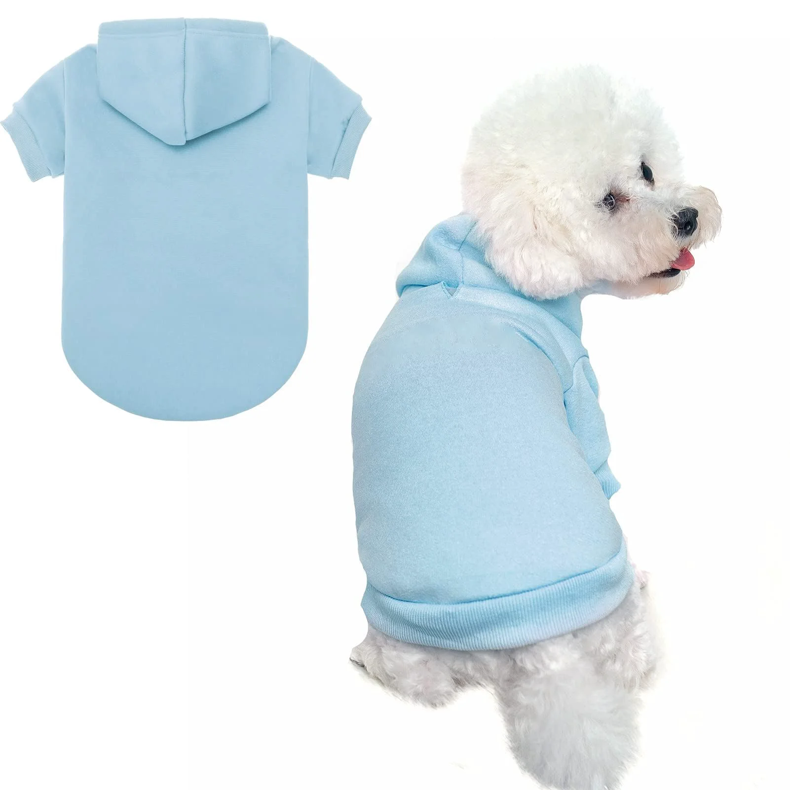 Exclusive BINGPET Dog Hoodies – Fleece-Lined Warm Sweater for Dogs Cats Specialty