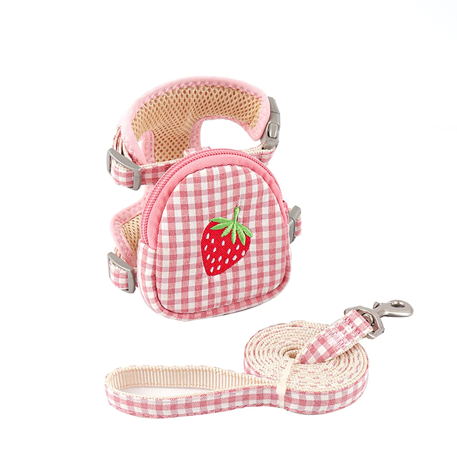 Soft Yuehuam Pet Backpack Harness with Leash for Cats Small Dogs Self Mini Carrier Travel Harness Convenient