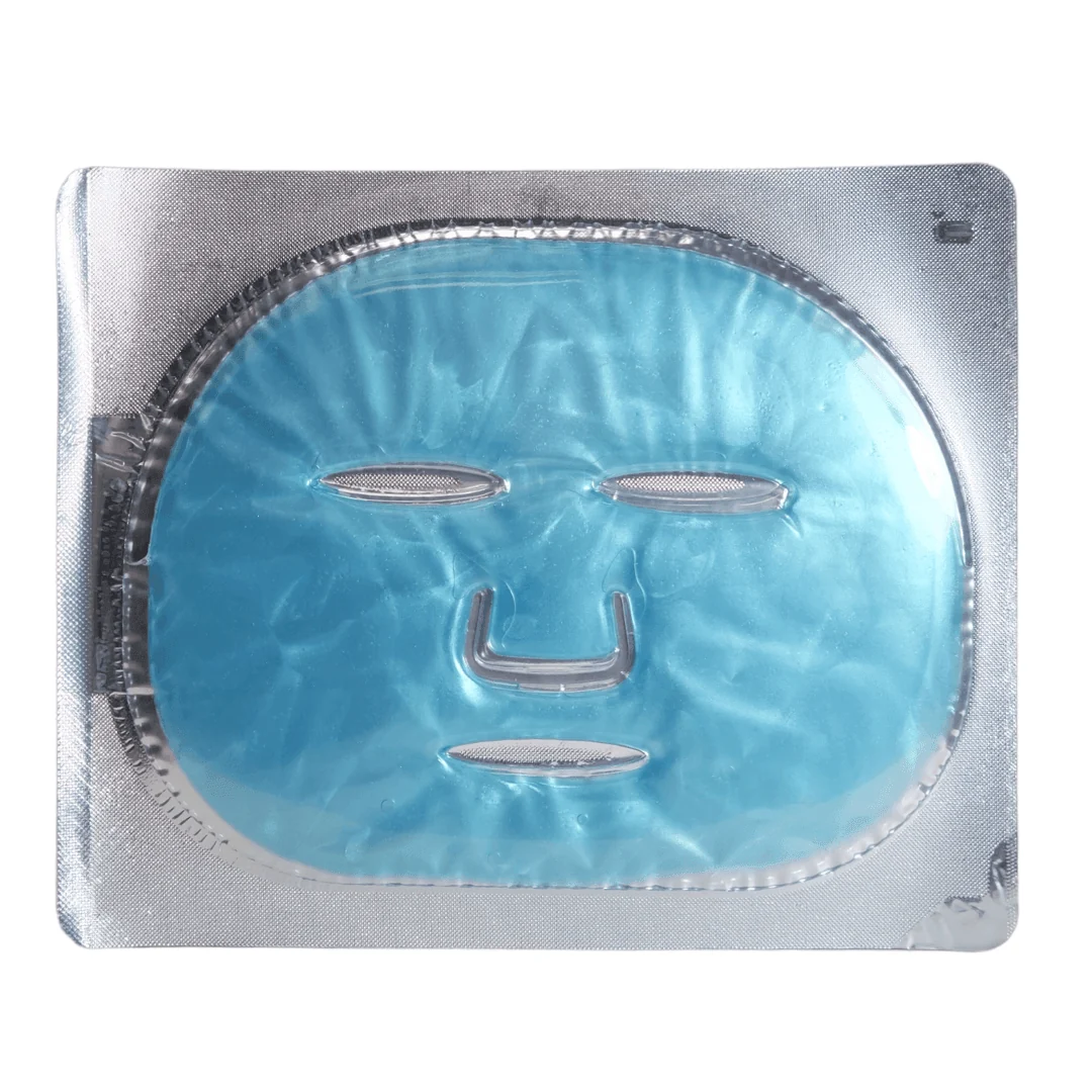 Elegant Mascarilla facial de gel azul hielo Clean