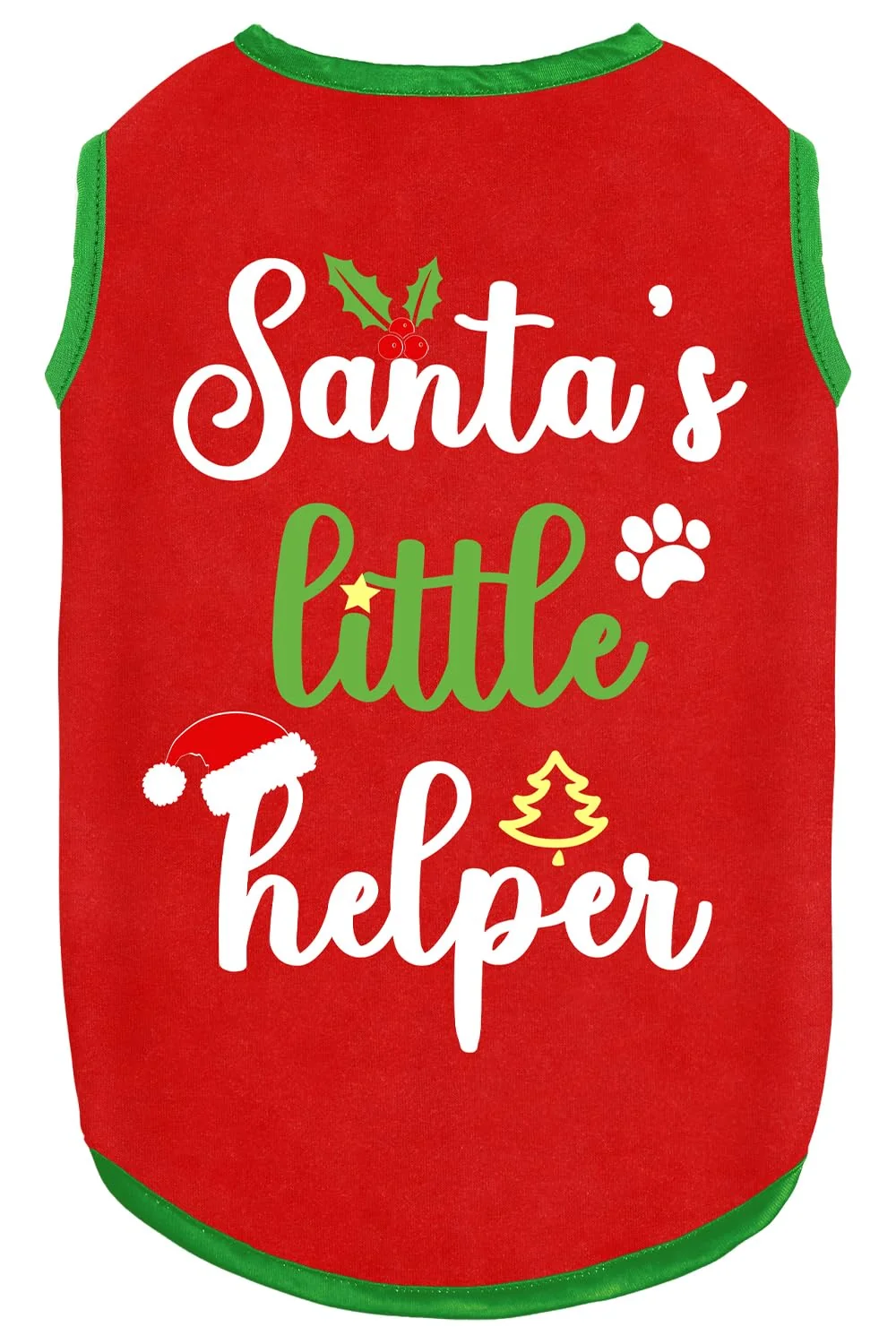 World-Class BAOBICUTE Dog Shirt – Soft Cotton Christmas Vest for Dogs Cats Stretchy Lightweight Breathable Selected