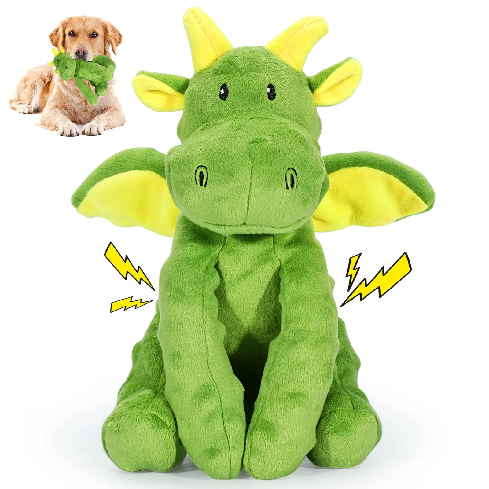 Consistent Letsmeet Squeaky Dog Toys Plush – Durable Crinkle Chew Toys for All Dog Sizes Trendy