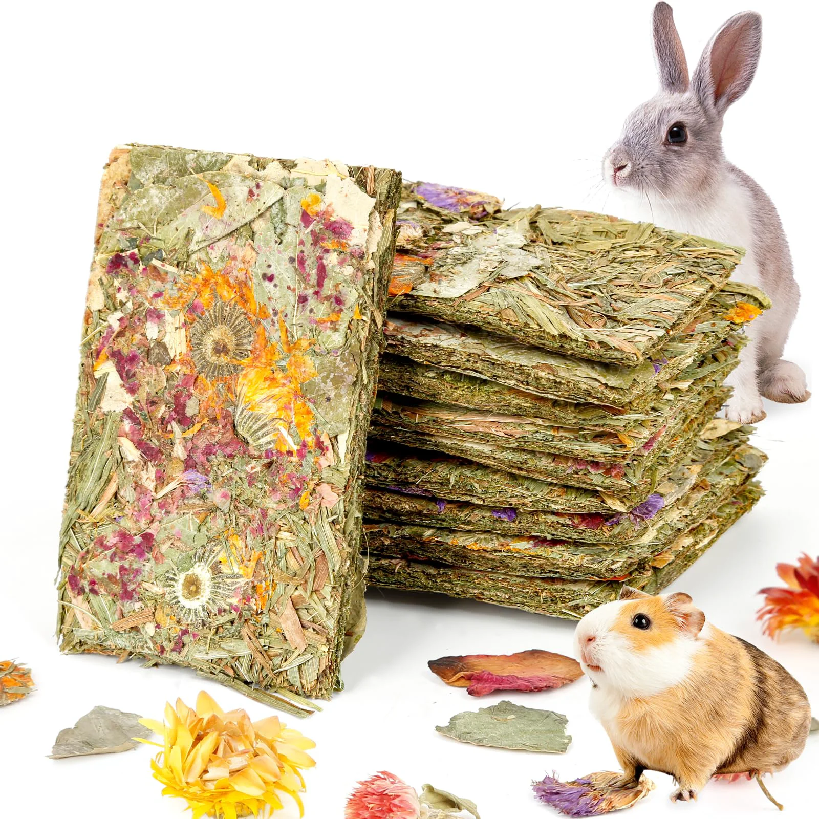 High-End Abizoo Rabbit Natural Treats Timothy Hay Chew Toys for Bunnies Small Pets Stylish