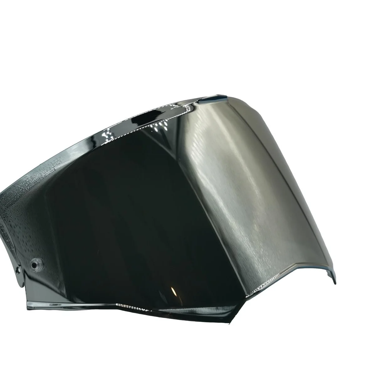 Crafted LS2 Advant X Dark Electron Silver Iridium Outer Shield Top-Quality