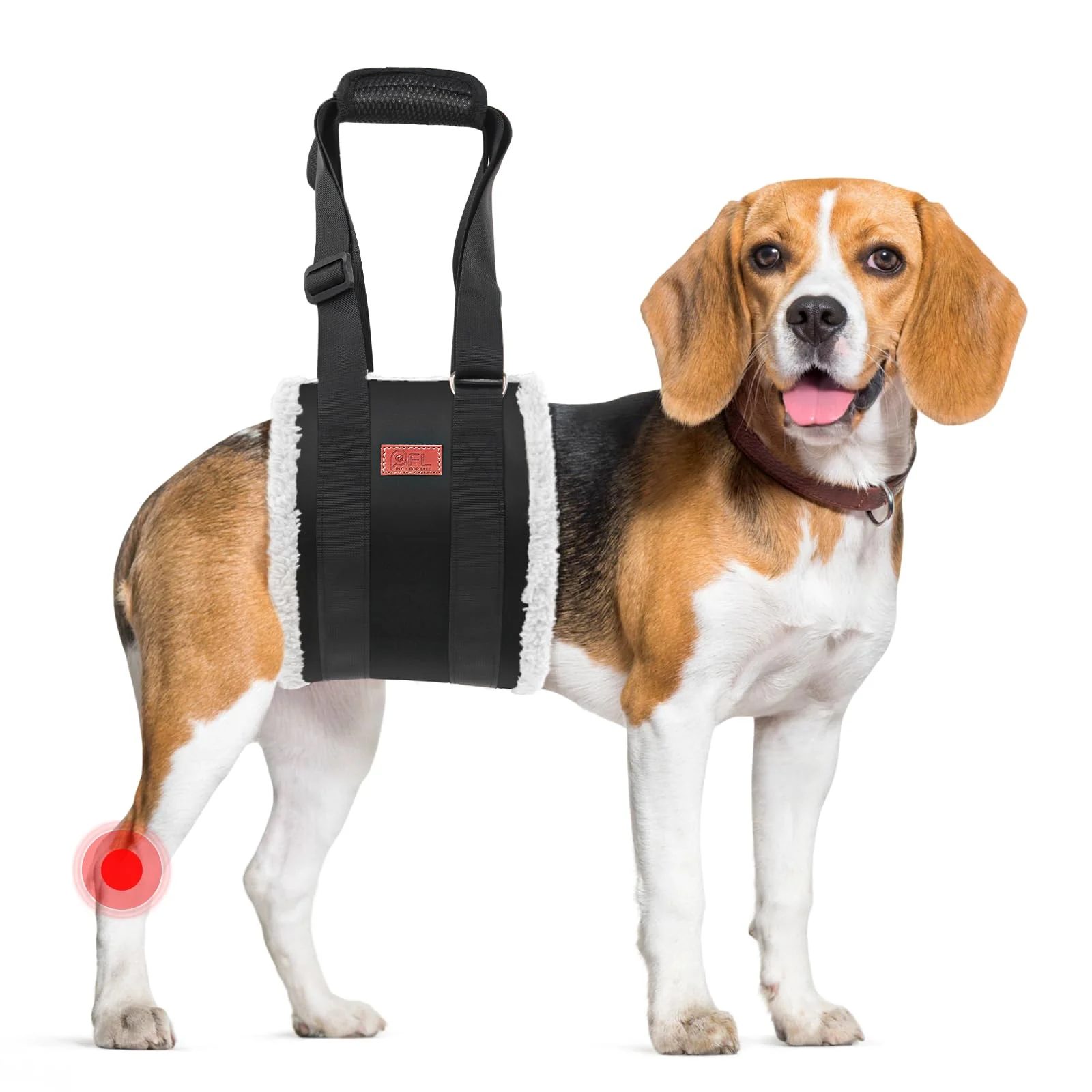 Easy-to-Use PICK FOR LIFE Adjustable Dog Lift Harness – Soft Hind Leg Support Medium Powerful