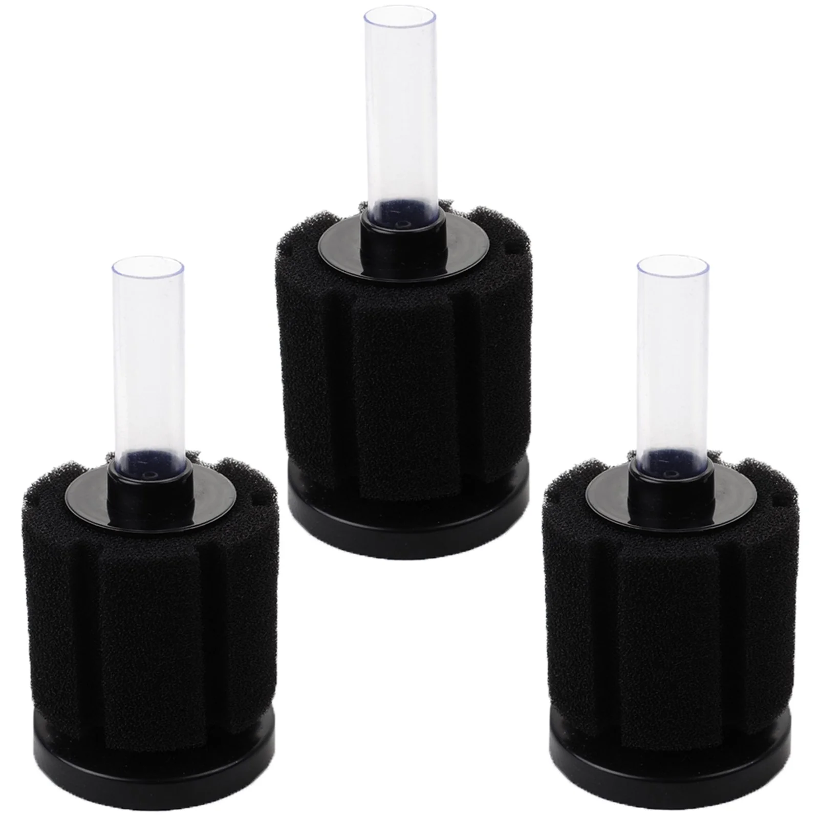 Refined AQUANEAT Bio Sponge Filter 3-Pack – Nano Tank Filtration up to 20 Gal Secure