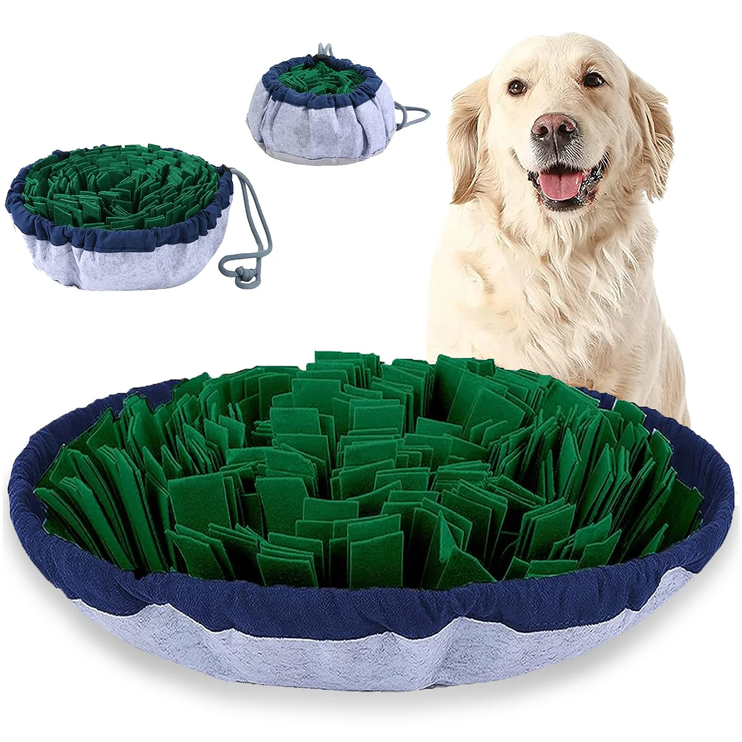 High-Performance PET ARENA Snuffle Mat for Dogs – Adjustable Puzzle Toy Slow Feeder Indoor Outdoor Use Modern