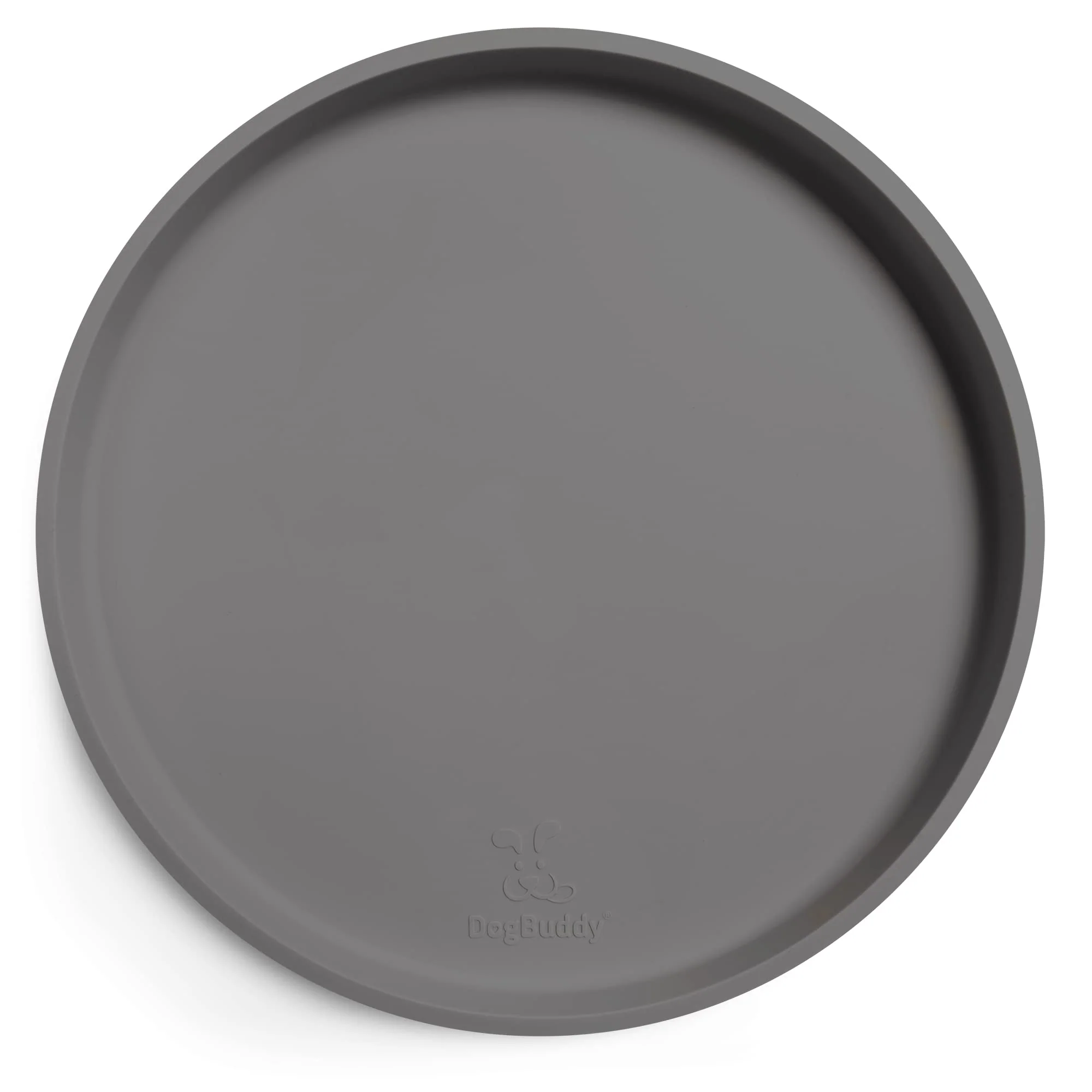 Premium DogBuddy Waterproof Silicone Dog Food Mat – Non-Slip Edge Lip XS Gray Proven
