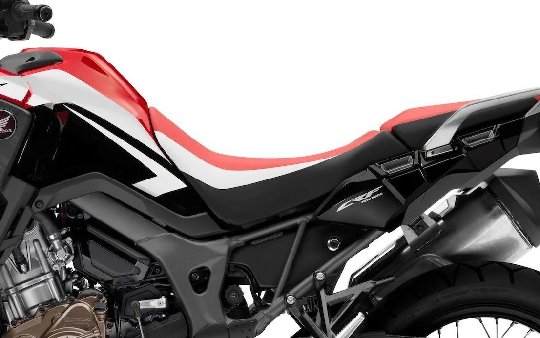 Exclusive Honda Accessories Africa Twin Low Seat Red Black White Compatible with 16-18 CRF1000L Casual
