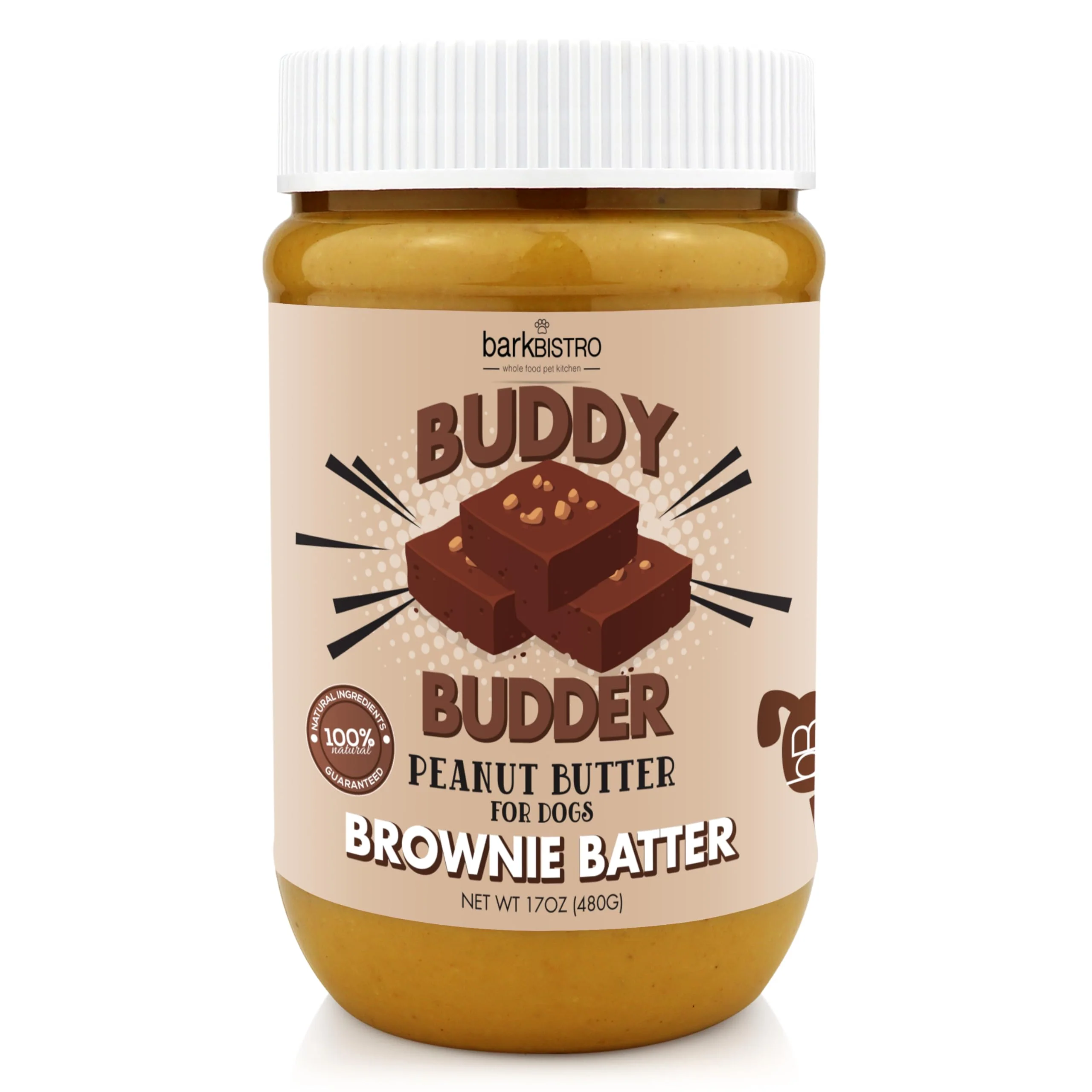 Solid BUDDY BUDDER Brownie Batter Top-Quality