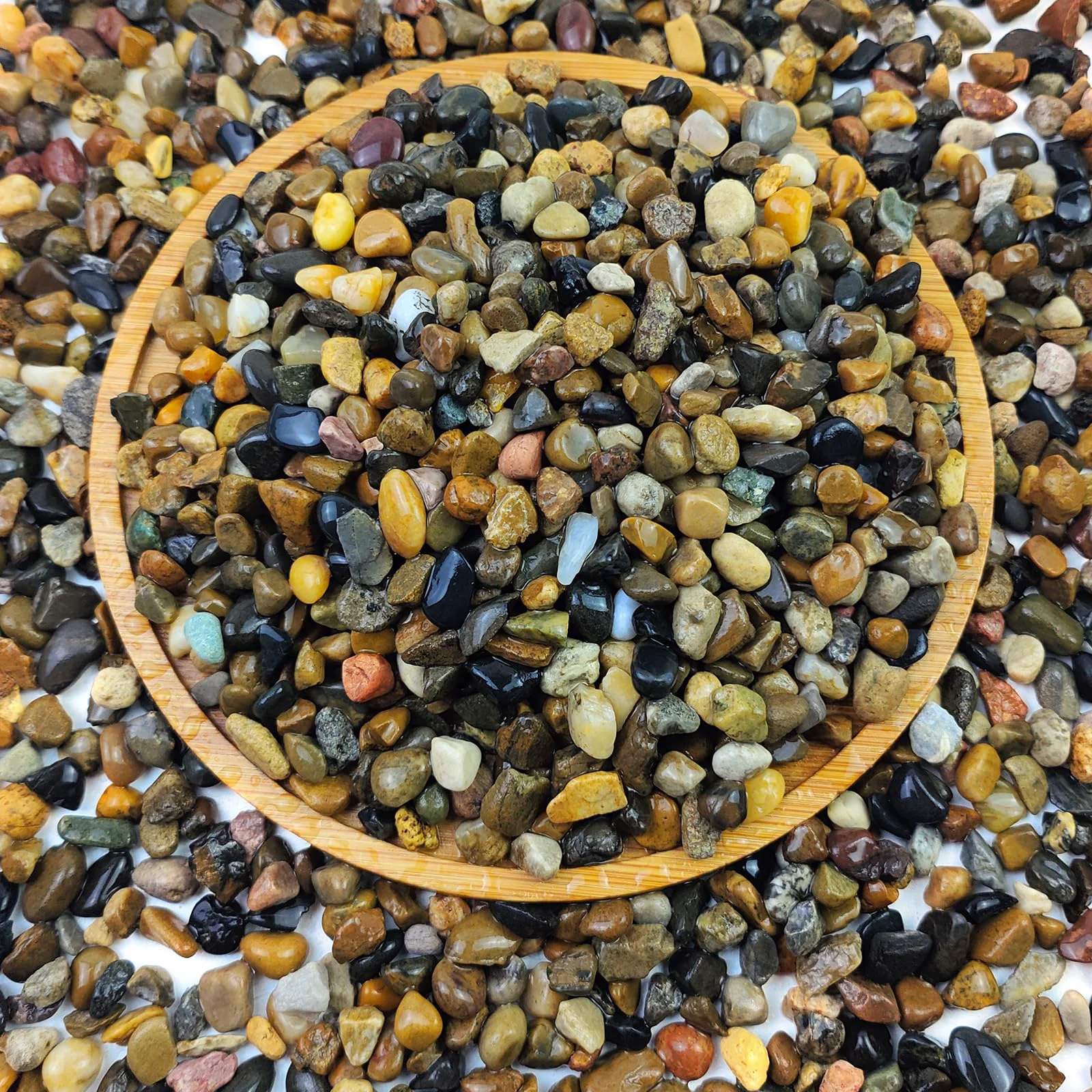 Professional FANTIAN 5 lbs Aquarium Gravel – 1 4-inch Pea Gravel for Fish Tanks Terrariums Landscaping Contemporary