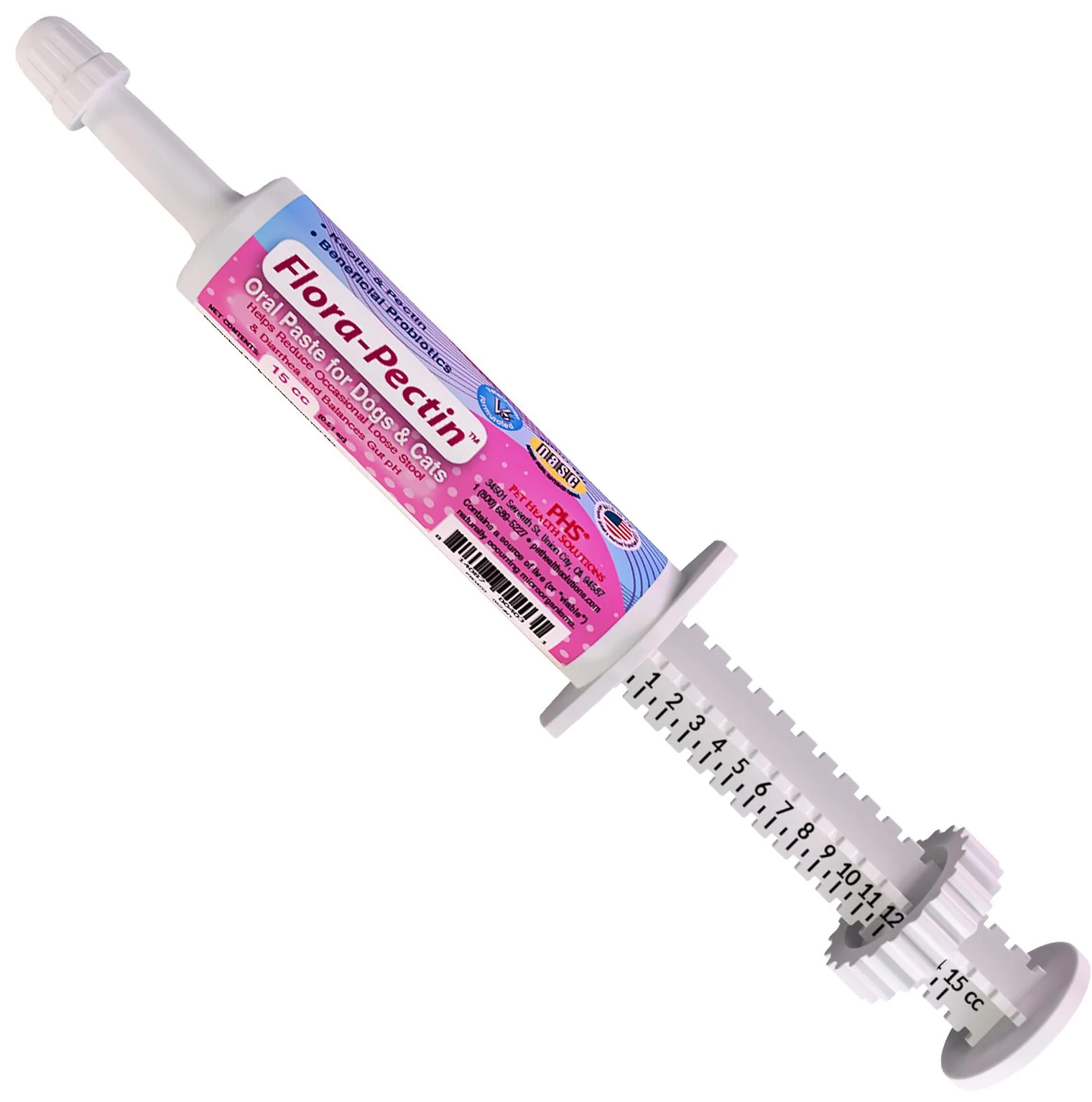 Modern FLORA-PECTIN Oral Paste for Dogs Cats – Fast Stool Support Probiotics Easy-to-Use