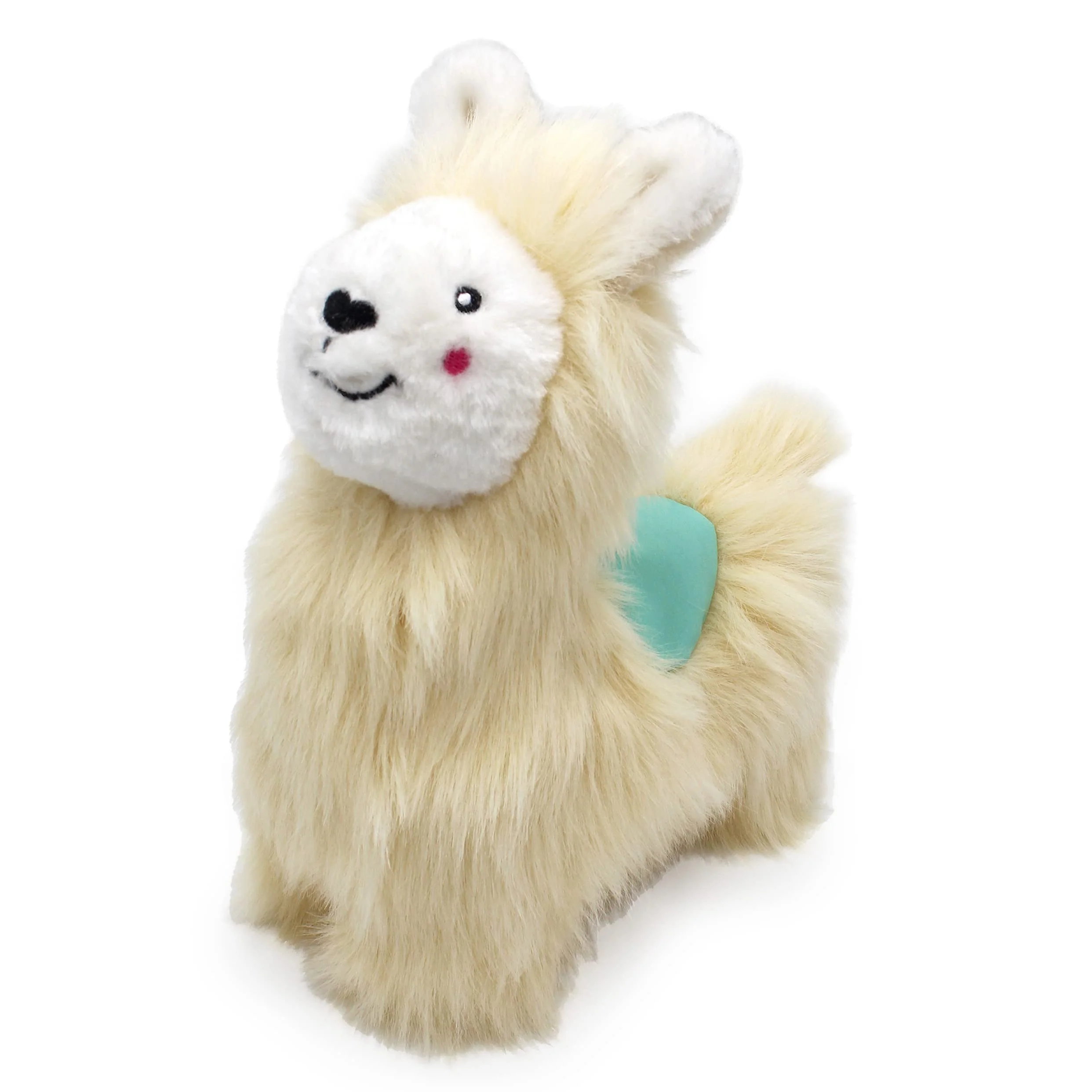 Specialty ZippyPaws Wooliez Dog Plush Toy – Larry the Llama Squeaky Durable Plush Toy Classic