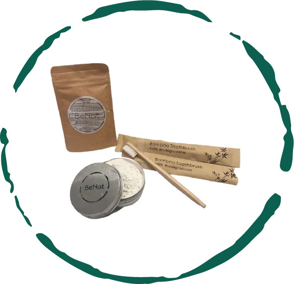 Eco-Friendly Paquete de polvos de dientes Verified