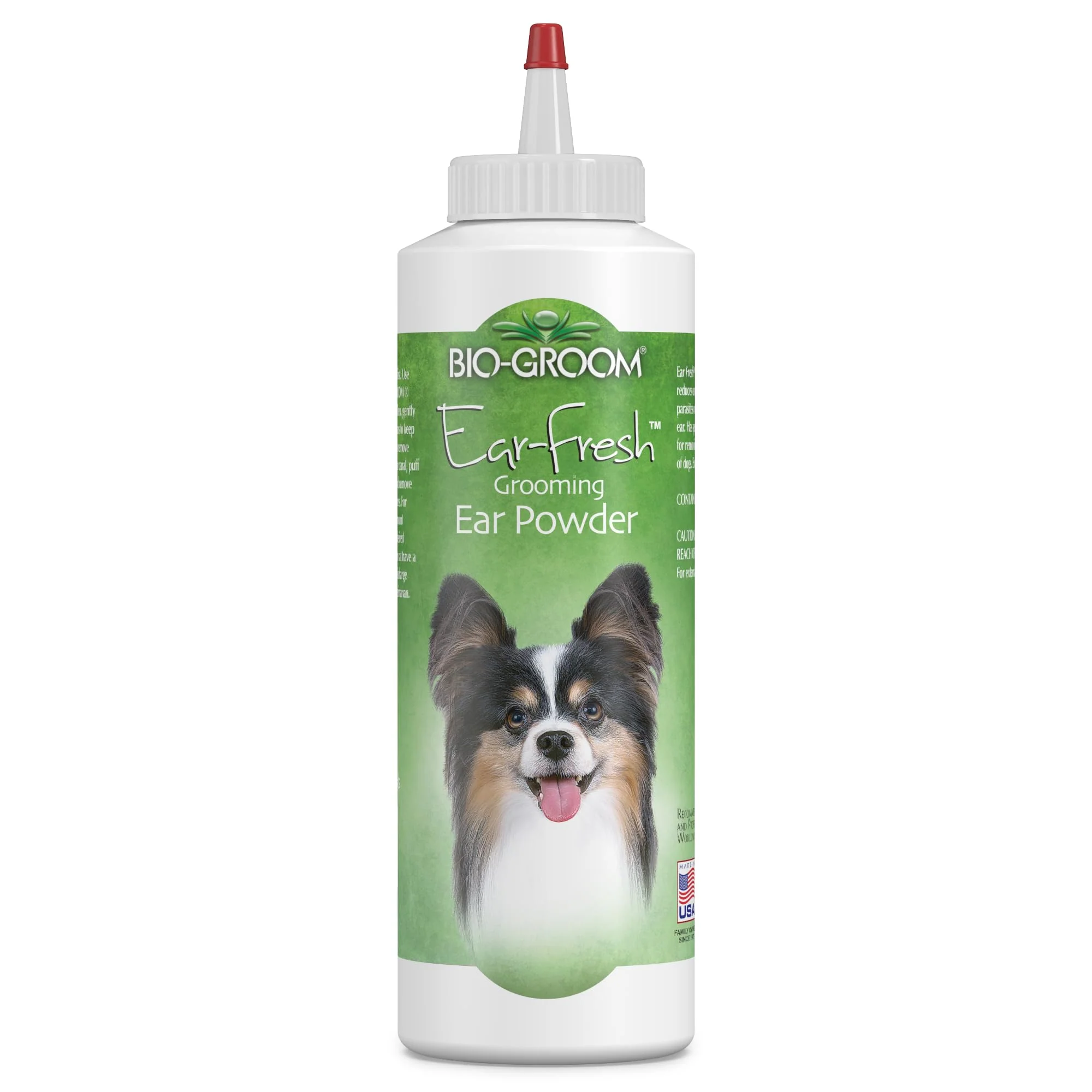 User-Friendly Bio-Groom Ear-Fresh Powder for Dogs Cats Cruelty- Ear Cleaning Powder 85 g Made in USA Dependable