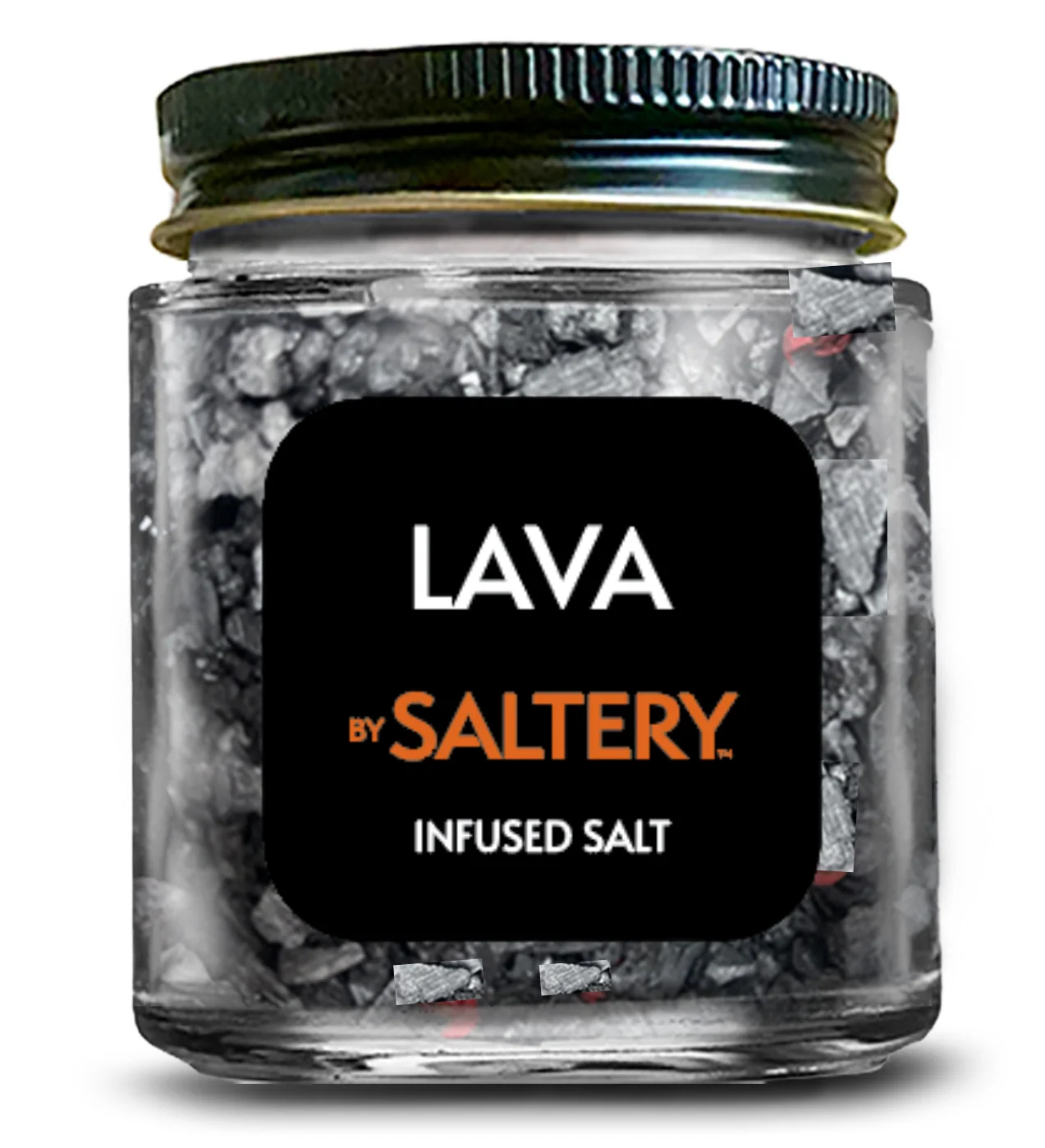Prestigious Sal de lava Sal con infusión de carbón Enhanced