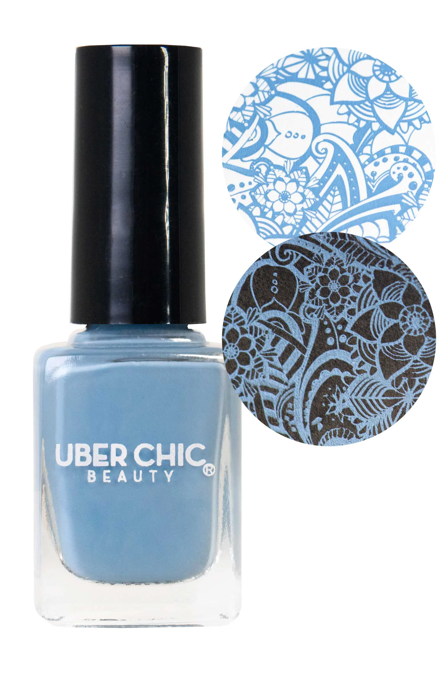 High-Grade Partly Cloudy with a Chance of Glam – Stamping Polish Practical
