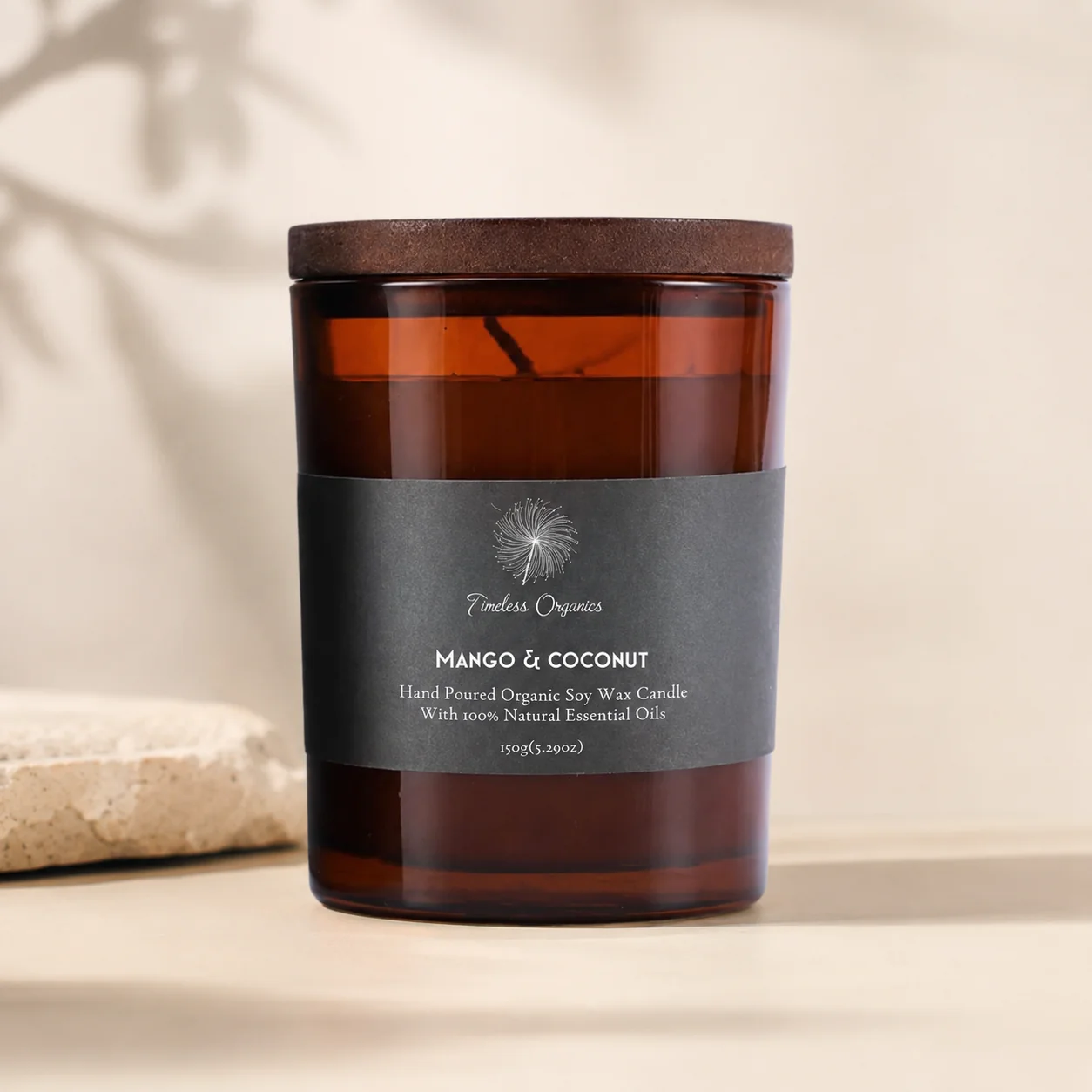 Enhanced Timeless Candle – Mango Coconut Eco-Friendly