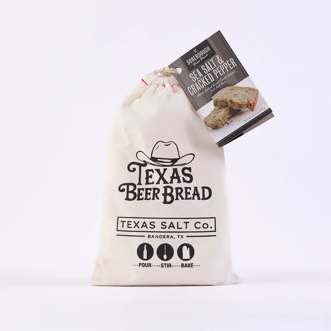 Refined Texas Beer Bread – Sea Salt and Cracked Pepper Advanced