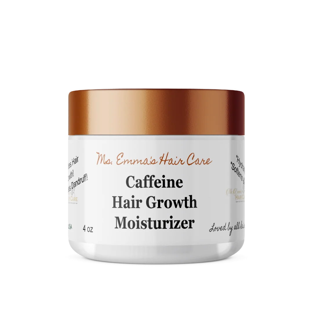 Fine Crafted 4 oz CAFFEINE HAIR GROWTH MOISTURIZER Premium Material