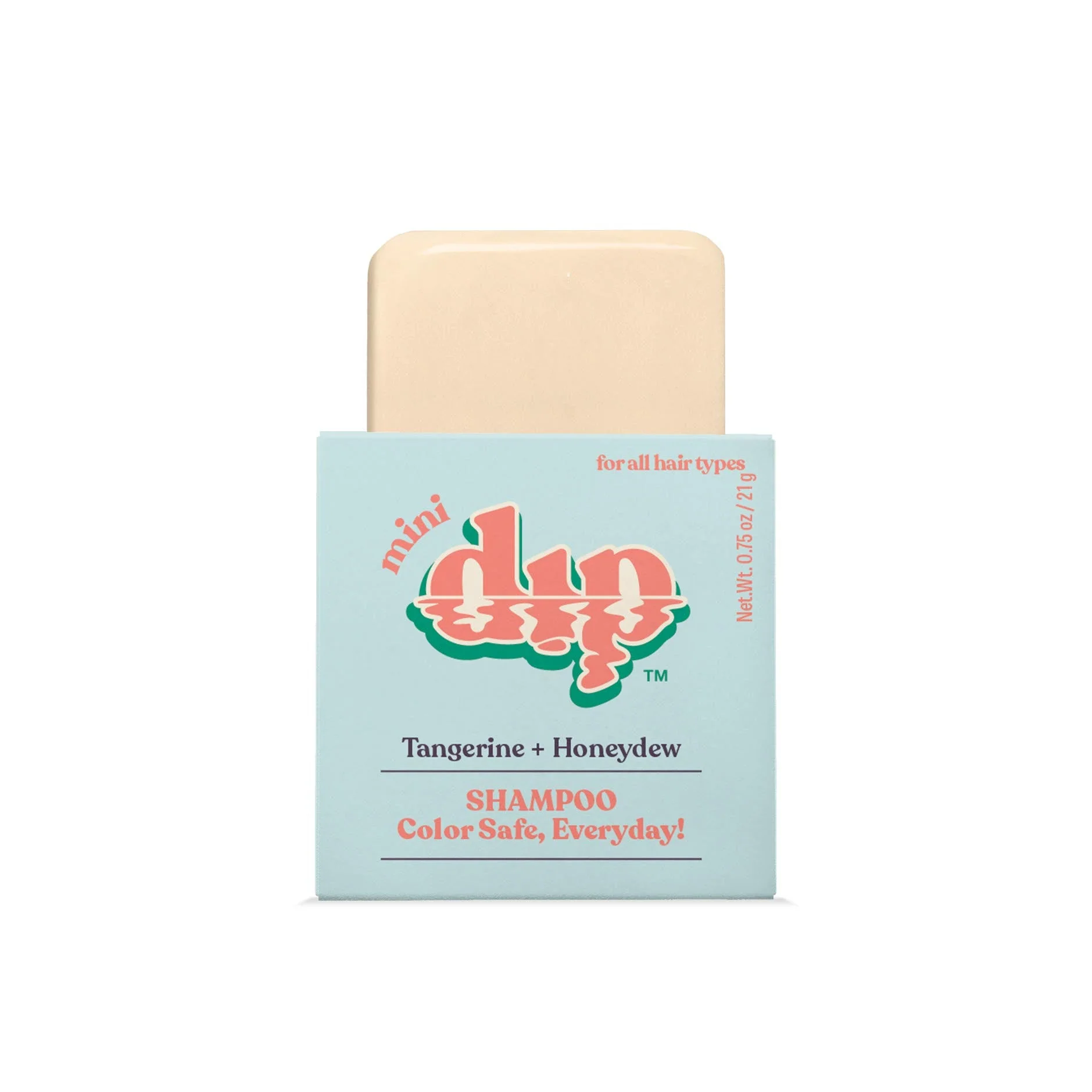Fashionable Mini Dip Shampoo Bar Color Safe Everyday – Tangerine Honeydew Original