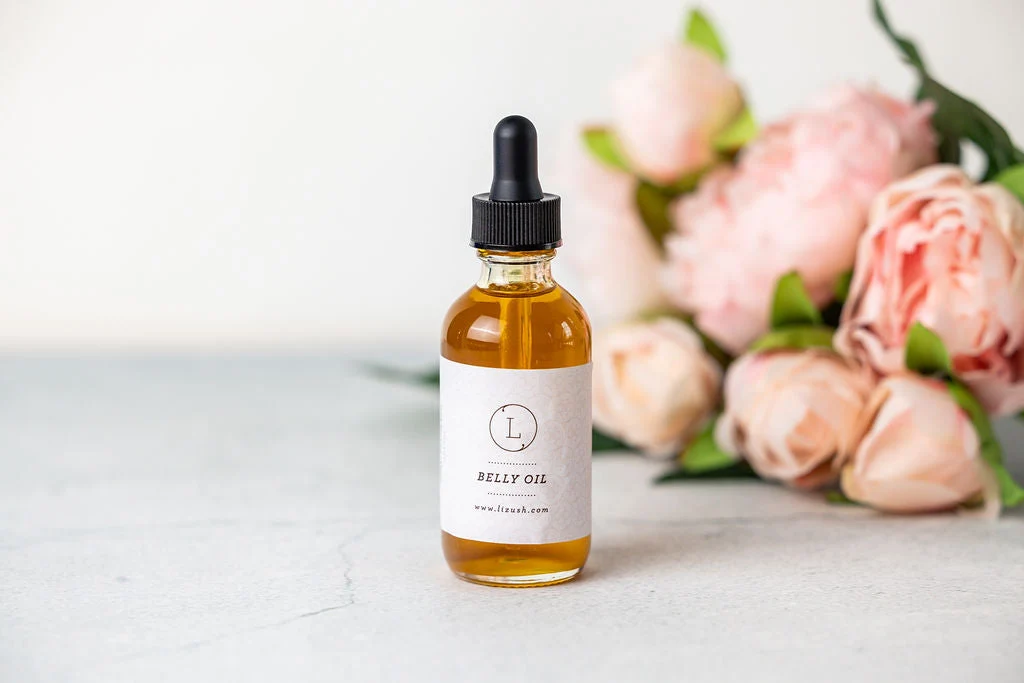 Sophisticated Natural Belly Oil for Pregnancy Stretch Mark Care Efficient