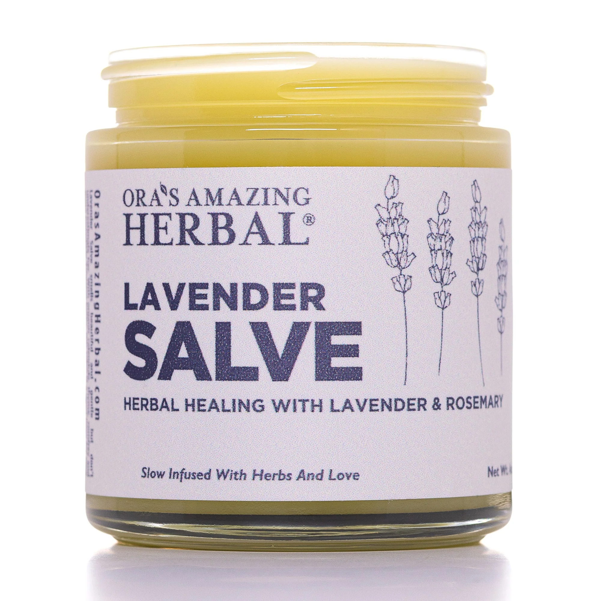 Eco-Friendly Lavender Salve Moisturize Soothe Enhanced
