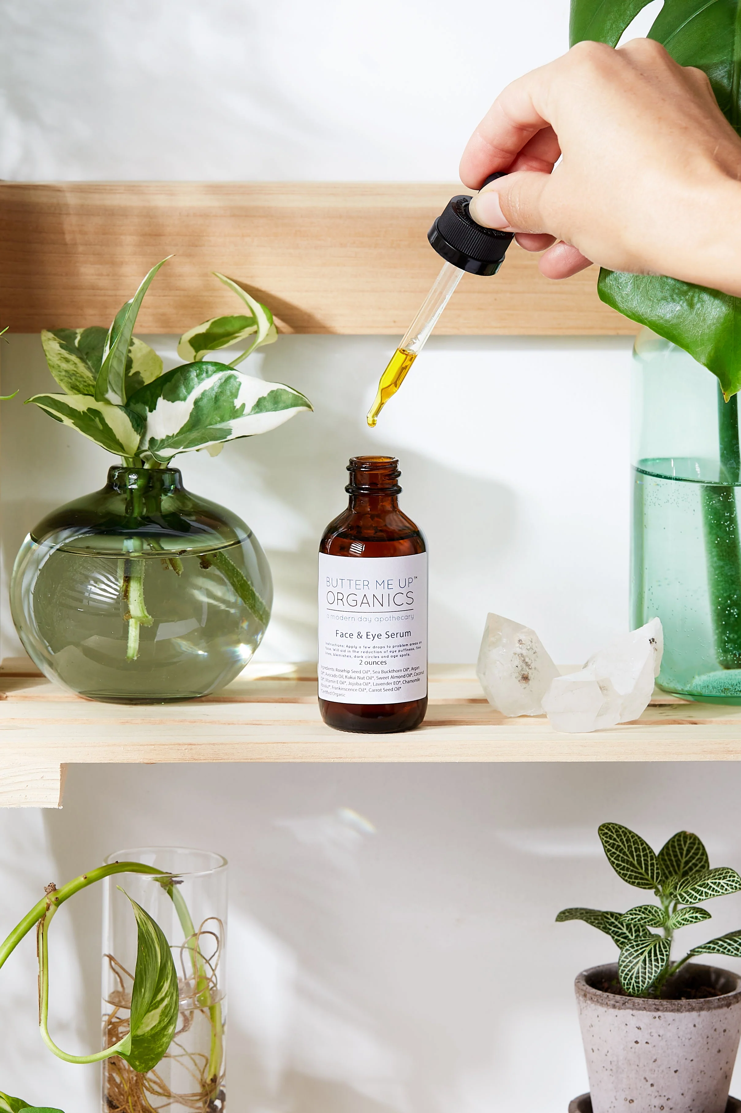 Trendy Organic Face Eye Serum Organic Facial Oil Anti-Aging Serum Organic Facial Serum Natural Face Oil Butter Me Up Organics Dependable