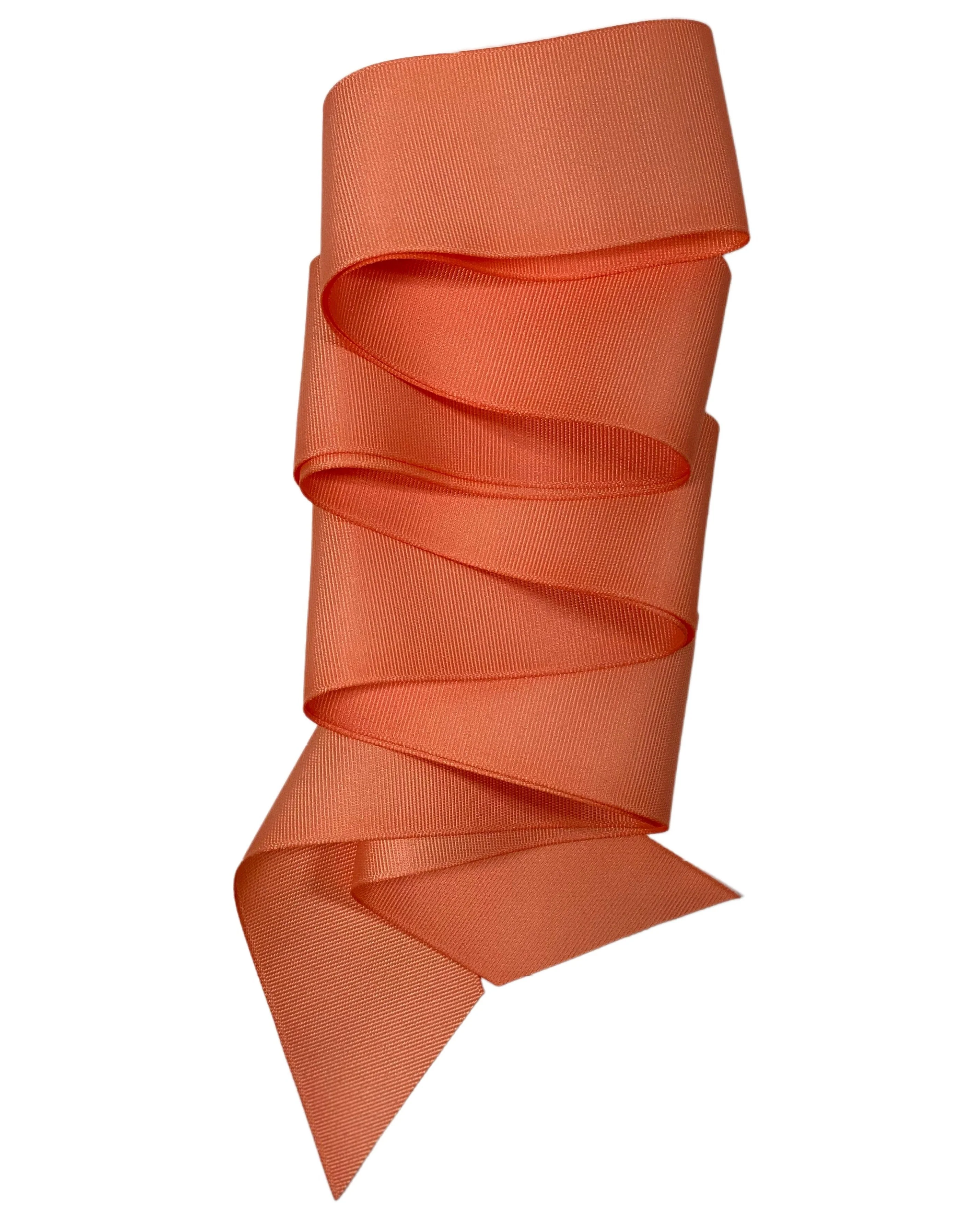 Casual Peach Grosgrain Ribbon Trendy