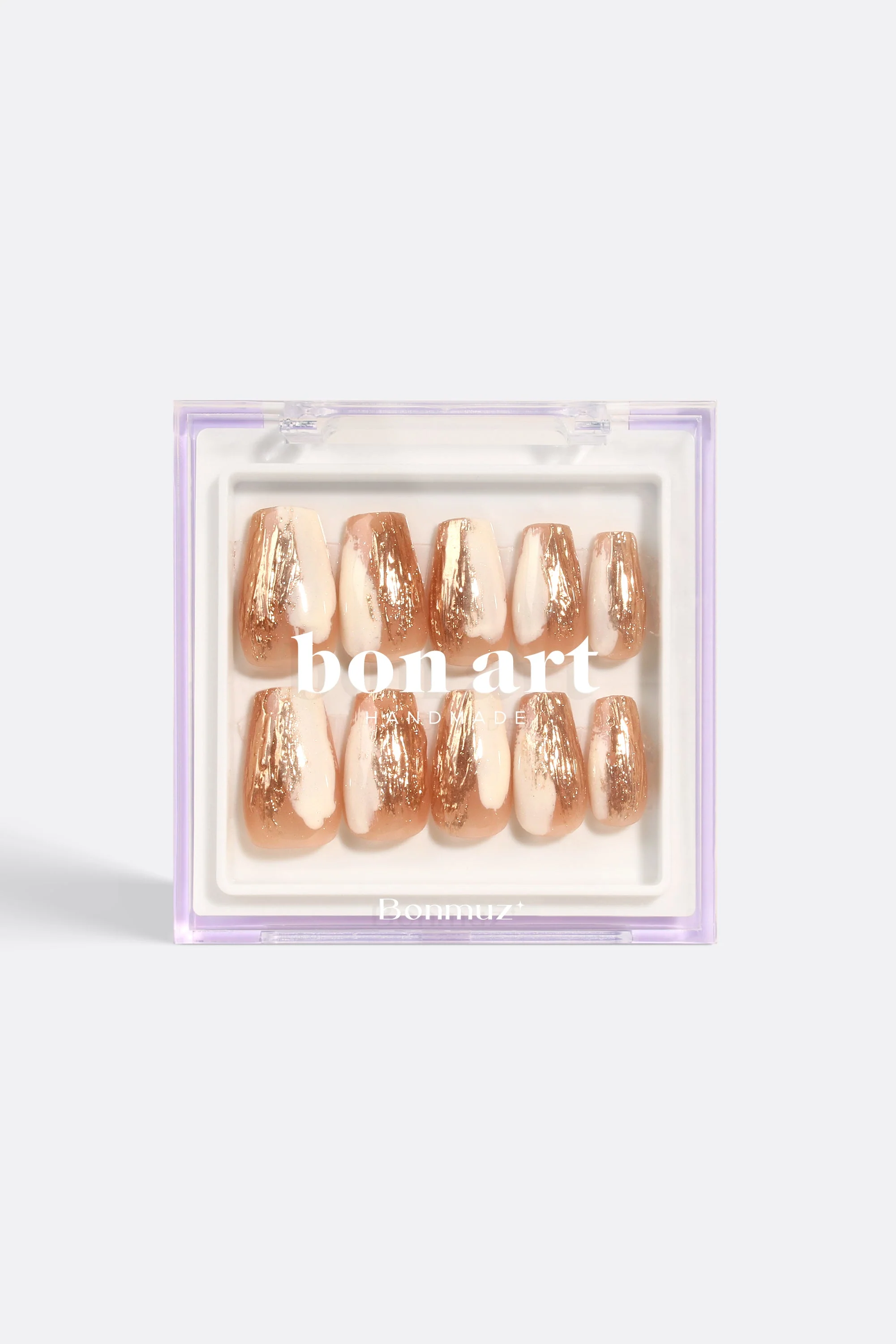 World-Class Gilded Crème Pro Handmade Gel Nails Specialty