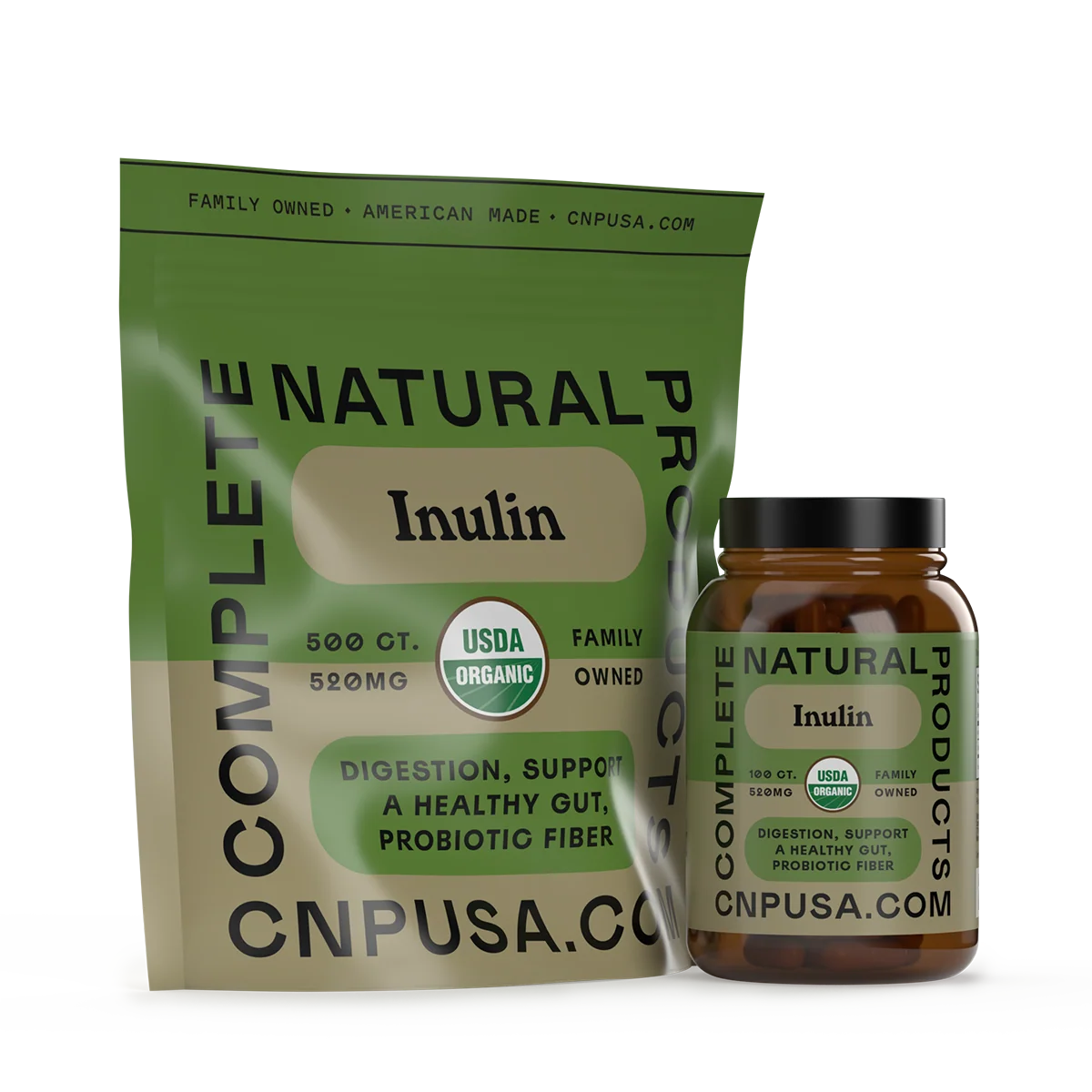 Advanced Organic Inulin Capsules Casual
