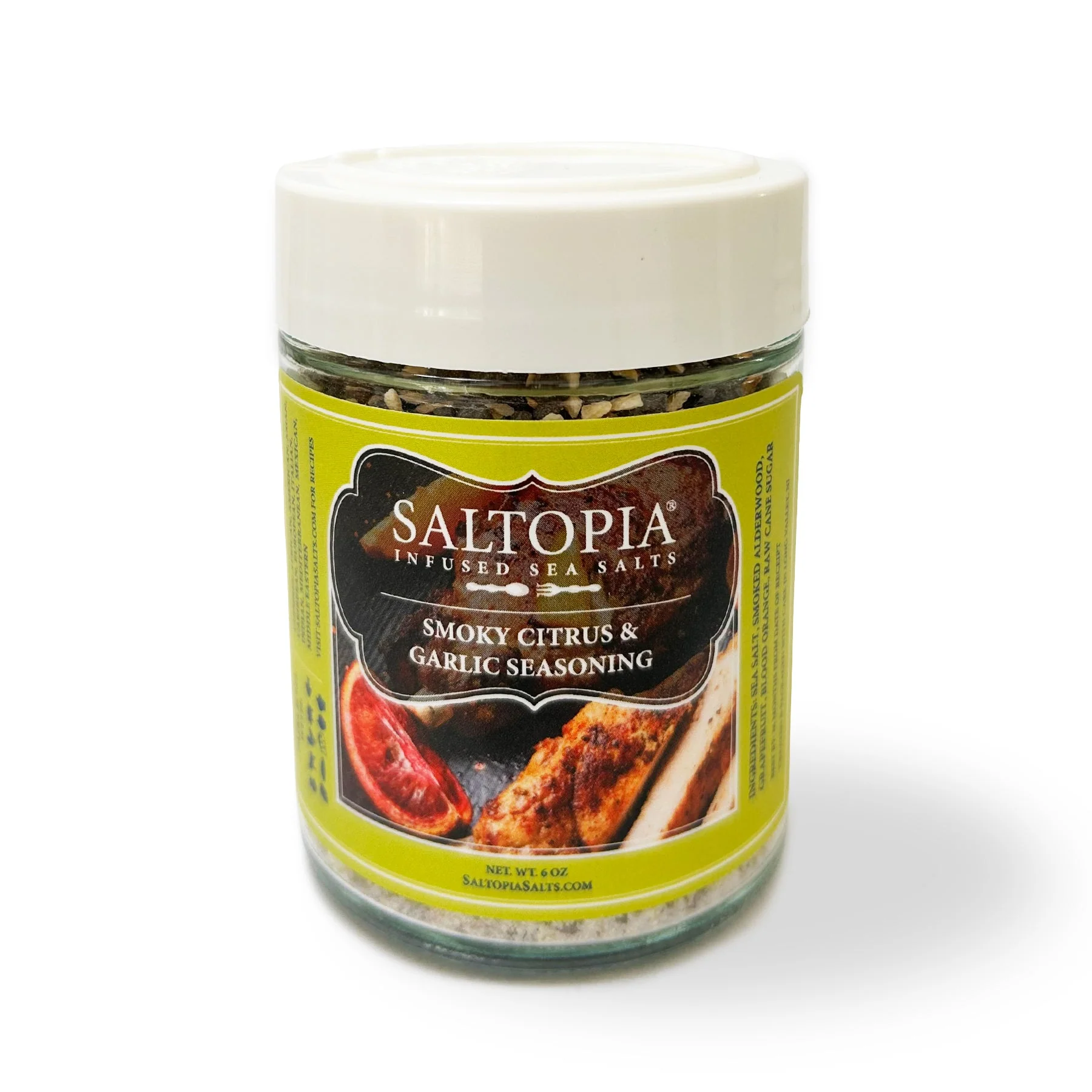 Easy-to-Use Smoked Alderwood Grapefruit Garlic Salt Reliable
