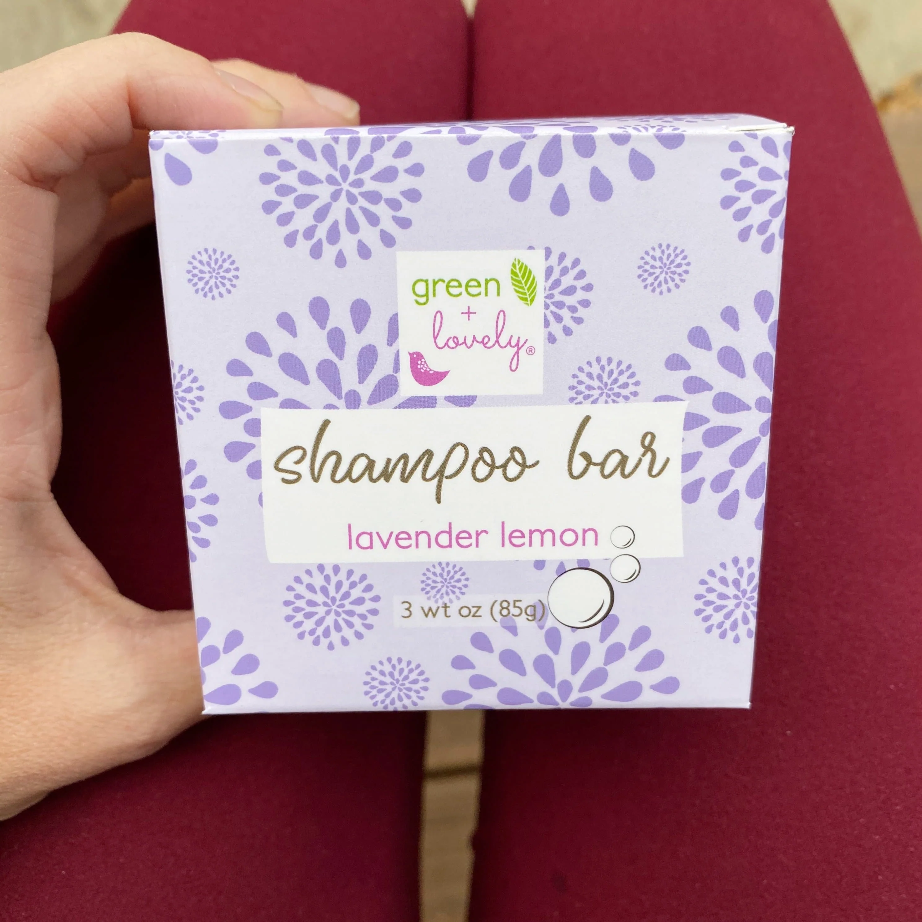 Eco-Friendly Solid Shampoo Bar Lavender Lemon High-End